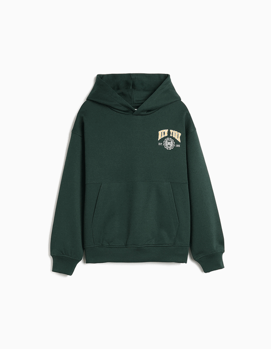 Comprar Online Sweatshirt De Felpa, Menino, Verde Escuro