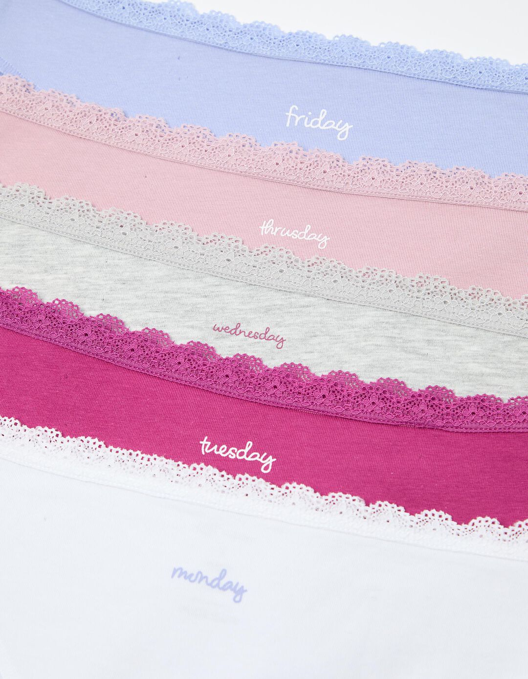 Pack 5 Cuecas, Mulher, Multicor