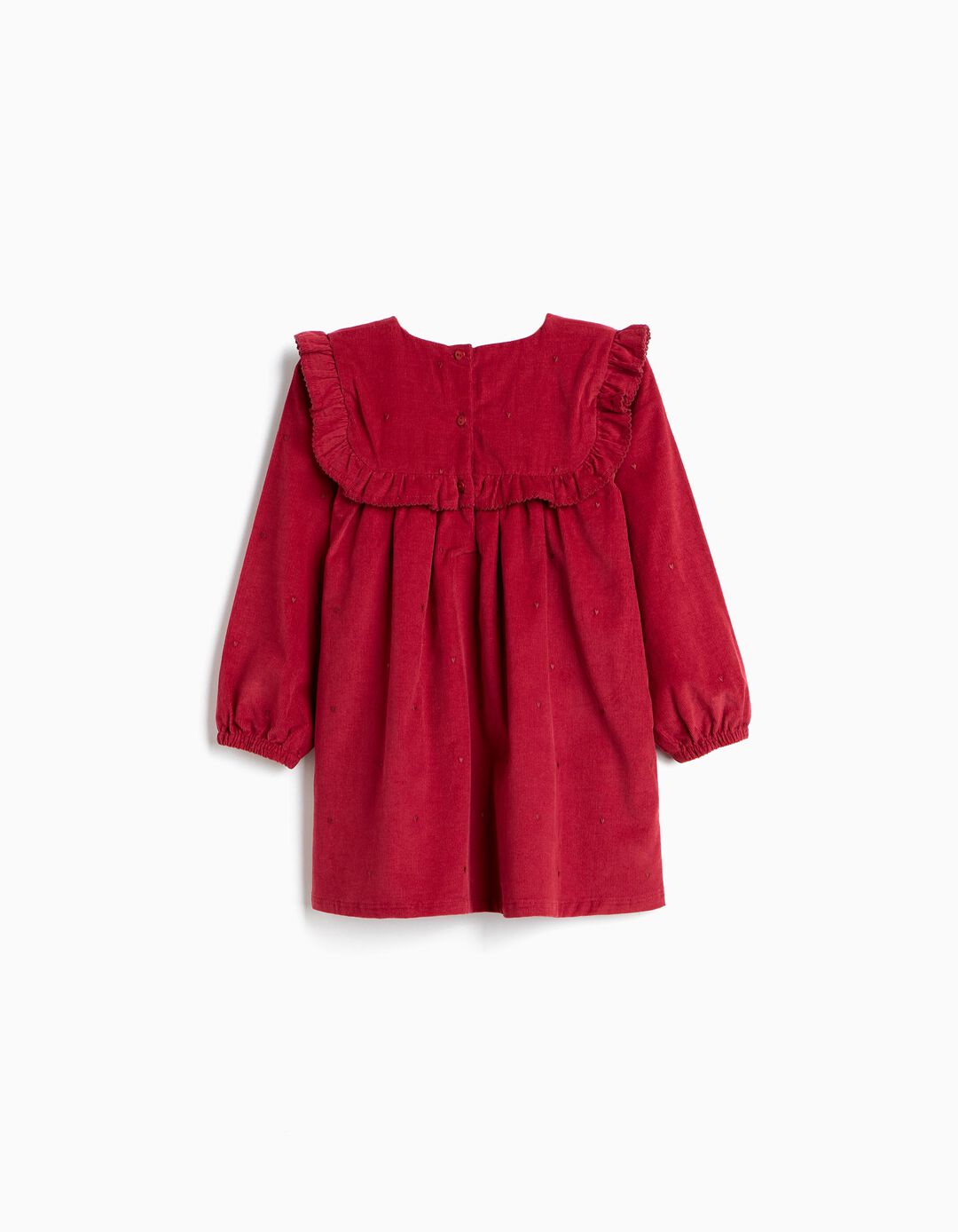 Vestido Bombazine, Menina, Vermelho
