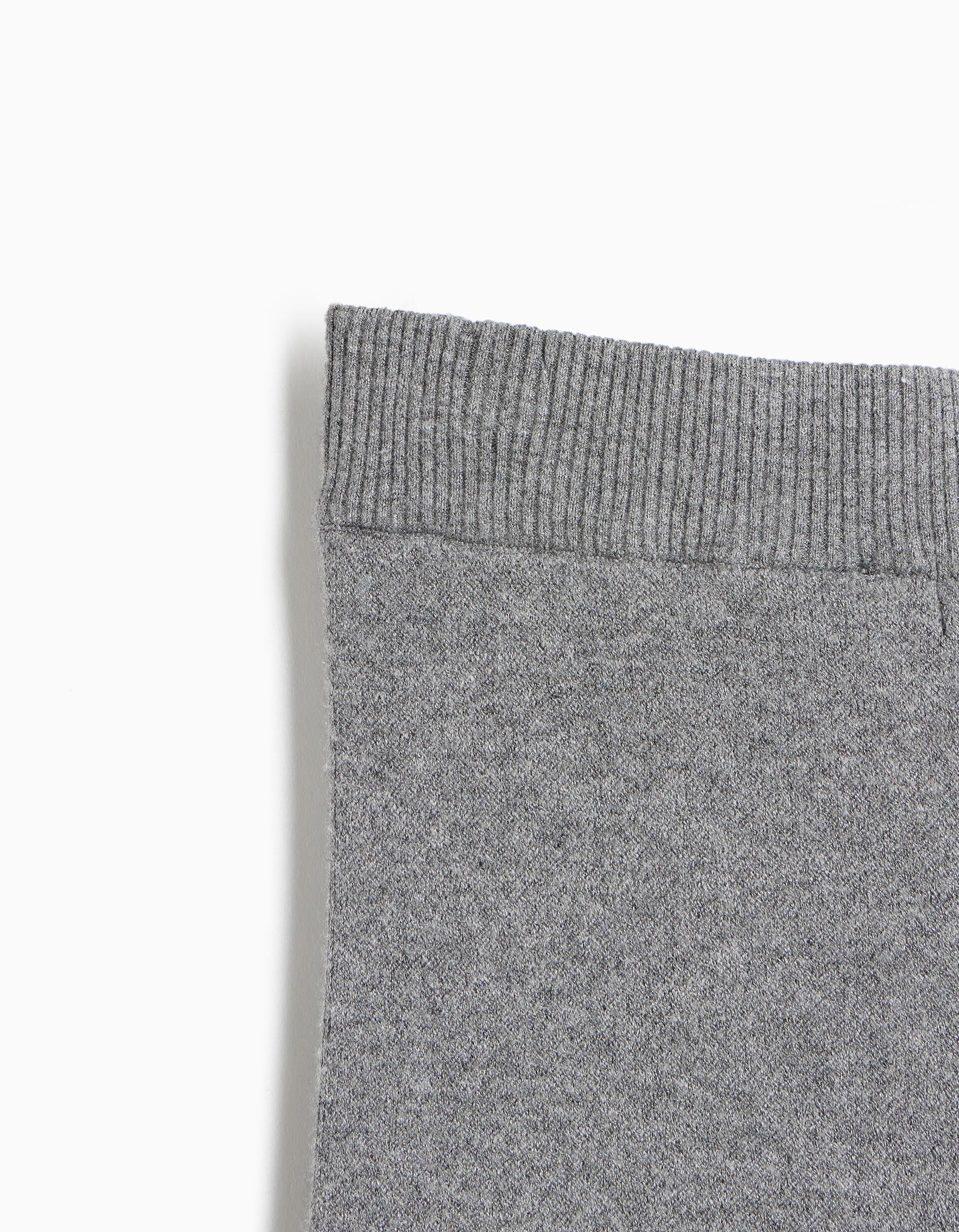 Comprar Online Cal&ccedil;as De Malha 'Wide Leg', Menina, Cinzento