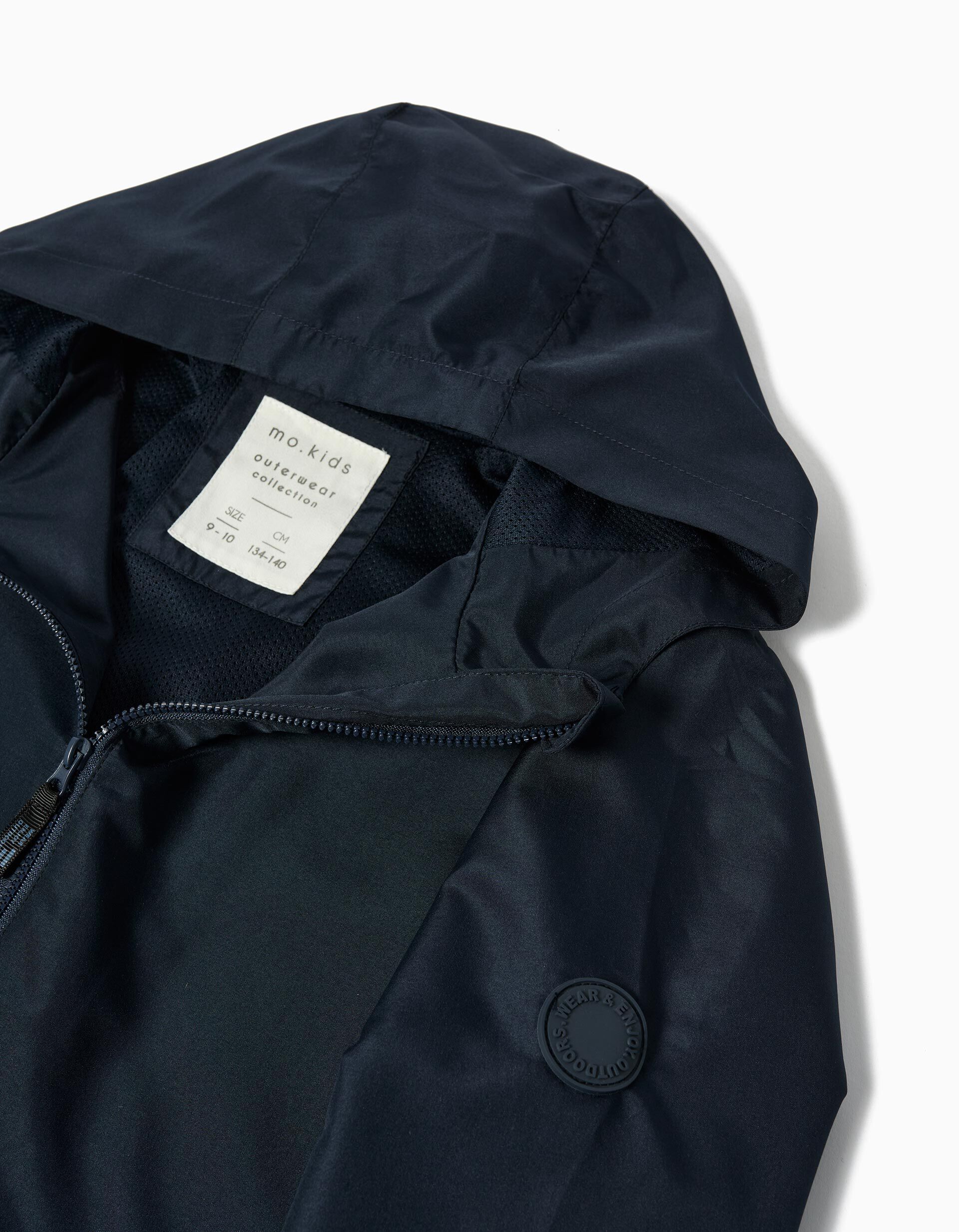 Comprar Online Parka com Capuz, Menino, Azul Escuro