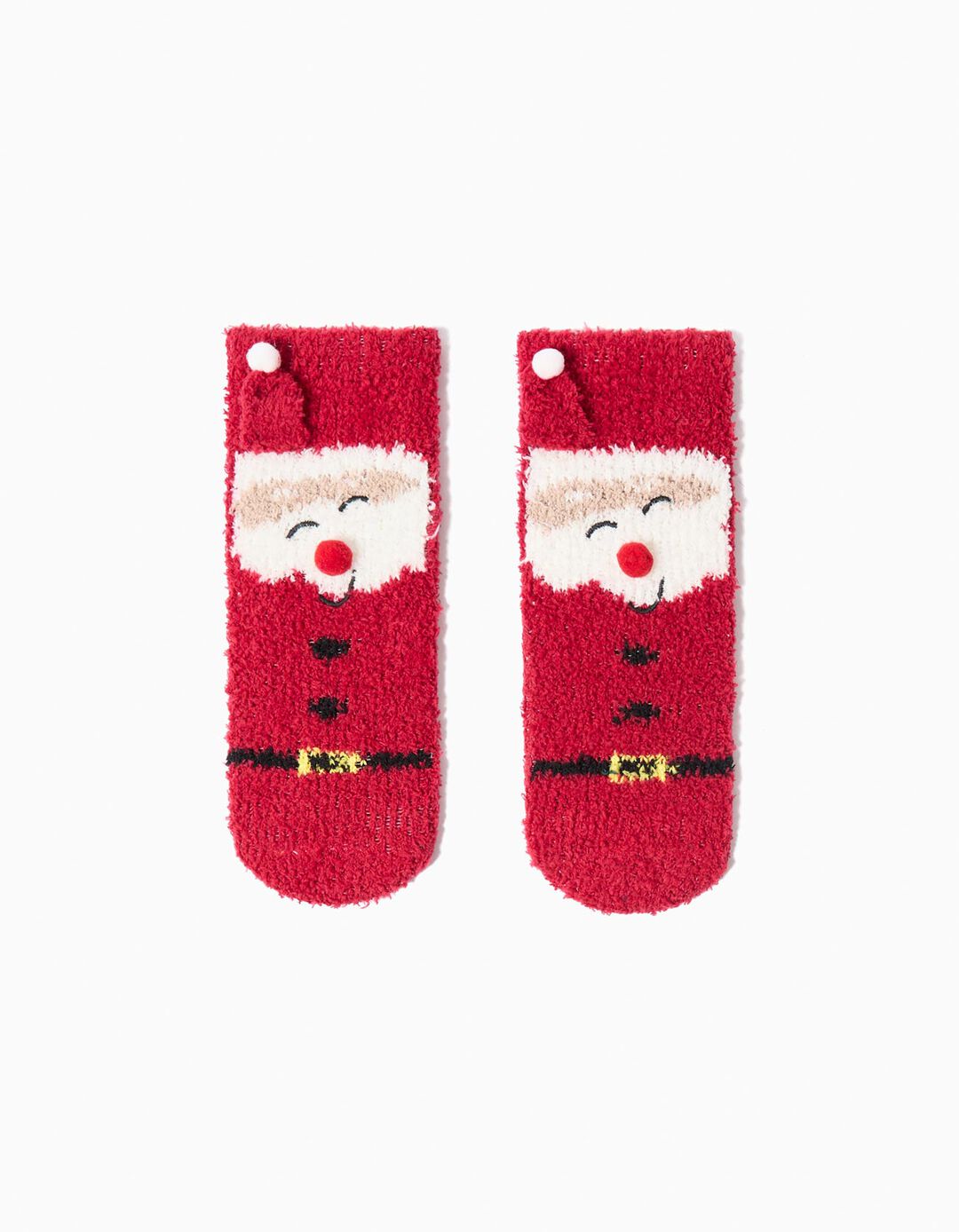 Par de Meias Natal, Menino, Vermelho