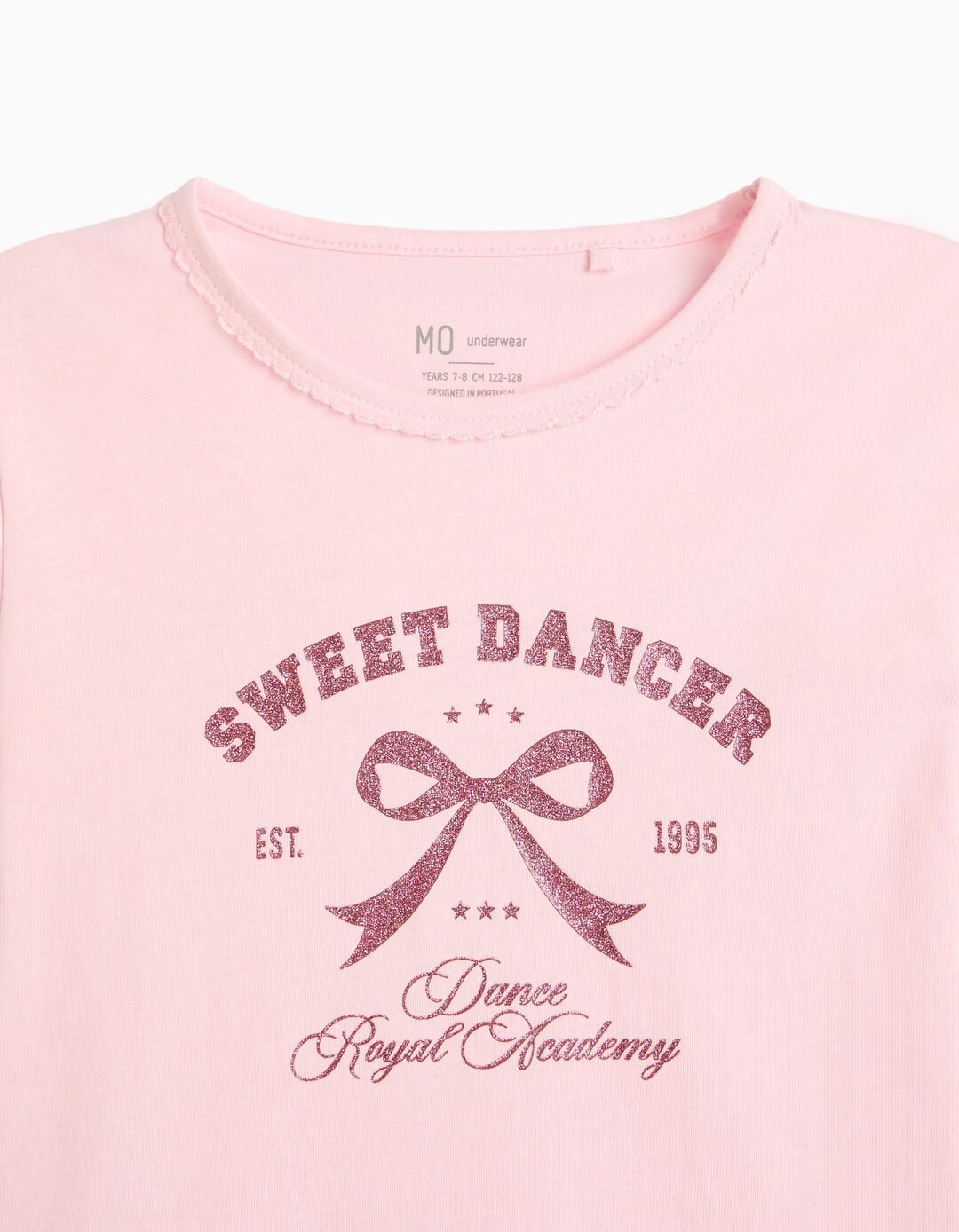 Pijama Jersey, Menina, Rosa Claro