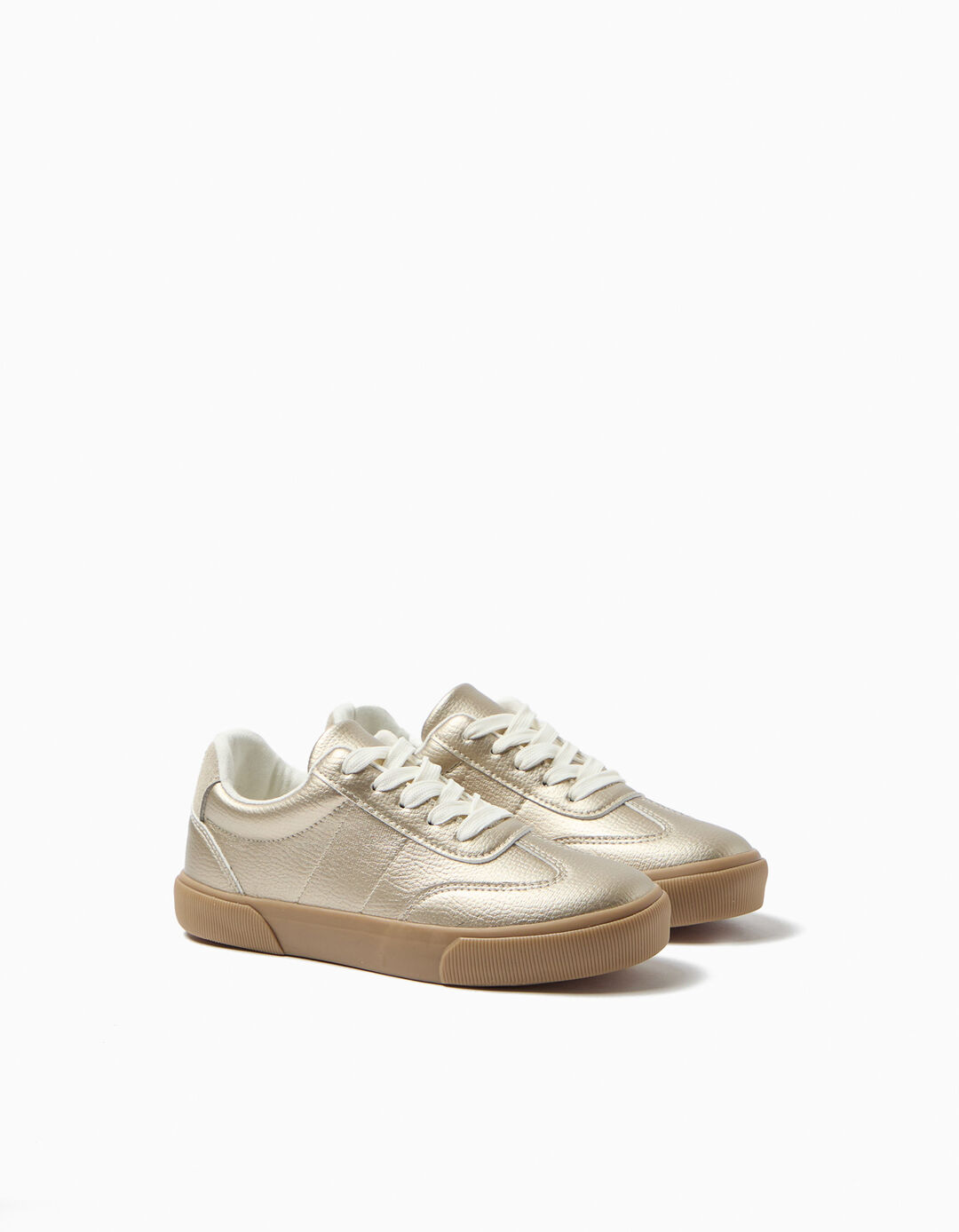 Sapatilhas, Menina, Dourado