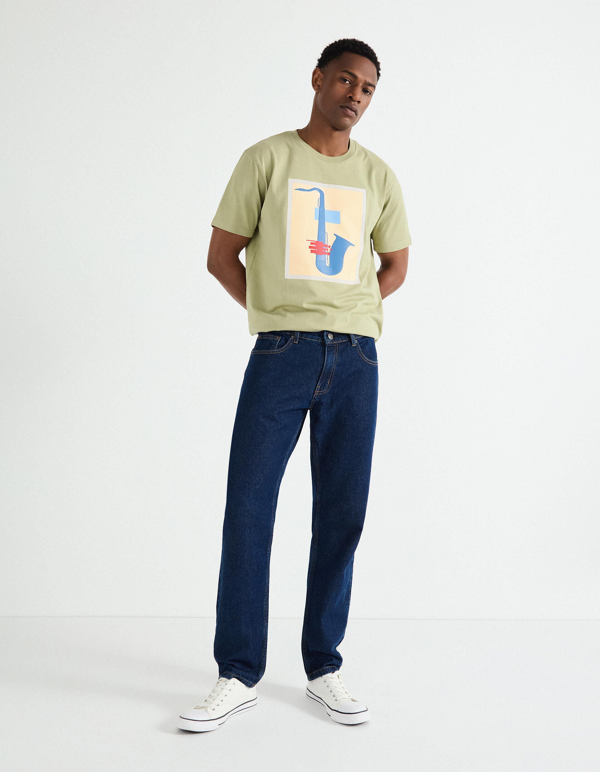 Comprar Online Jeans 'Slim Fit', Homem, Azul