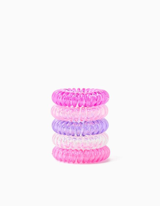 Comprar Online Pack 5 El&aacute;sticos de Cabelo, Menina, Multicor