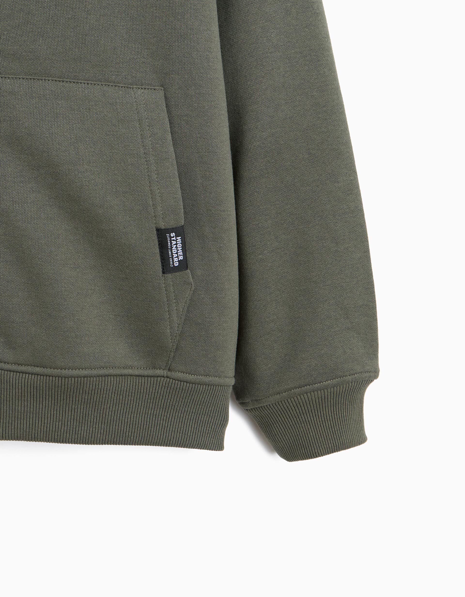 Comprar Online Casaco De Felpa Com Capuz, Menino, Verde Escuro