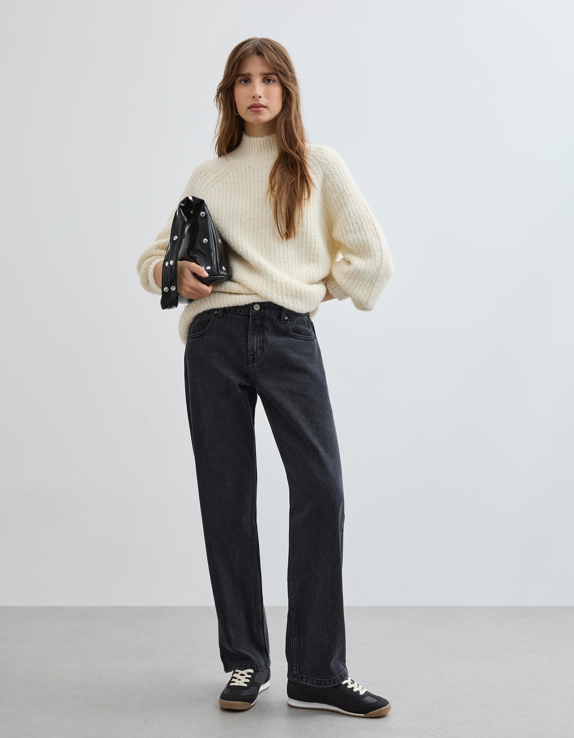 Comprar Online Cal&ccedil;as de Ganga 'Straight Fit', Mulher, Preto