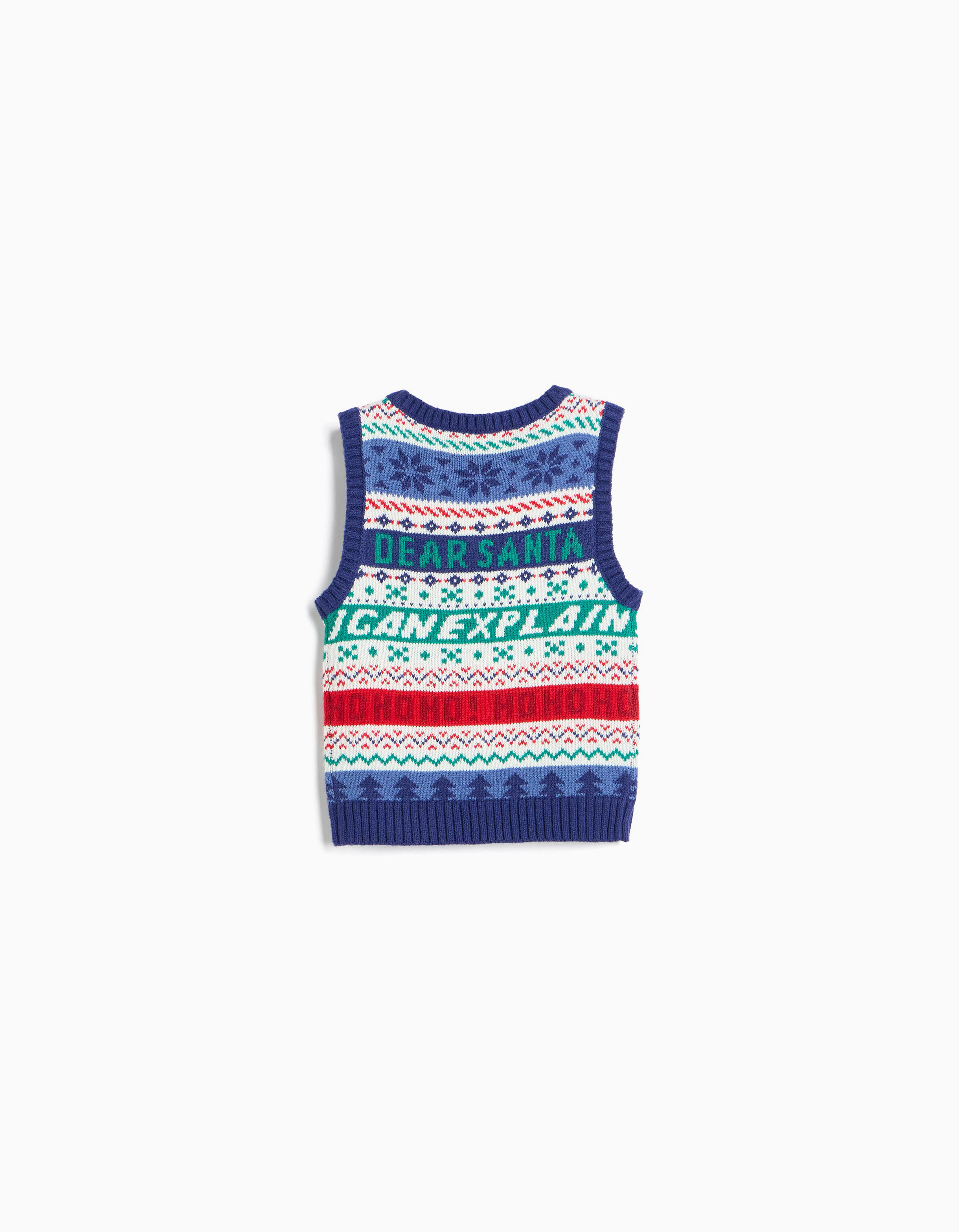 Comprar Online Colete De Natal, Menino, Azul Escuro