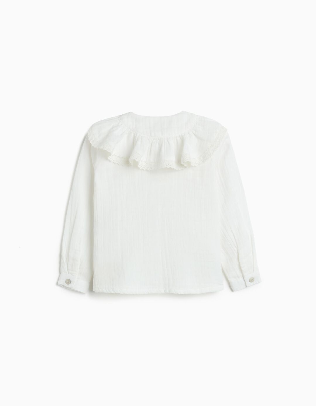 Blusa, Menina, Branco