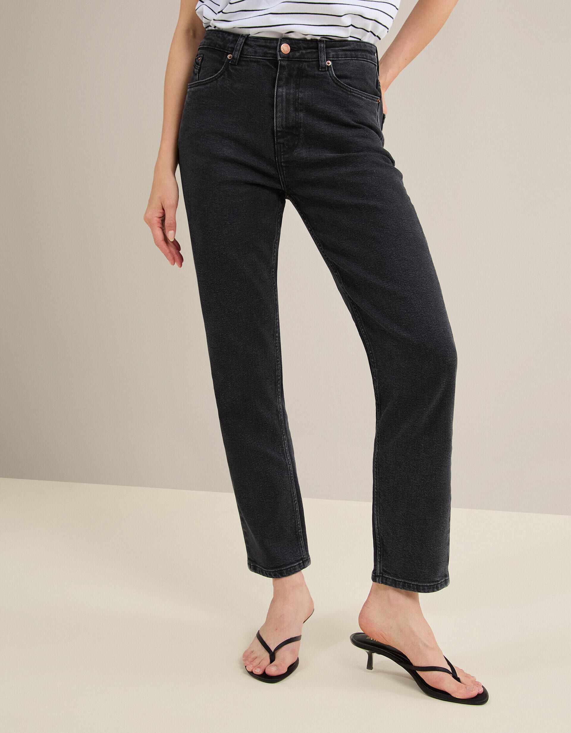 Comprar Online Cal&ccedil;as de Ganga 'Tapered Mom Fit', Mulher, Preto