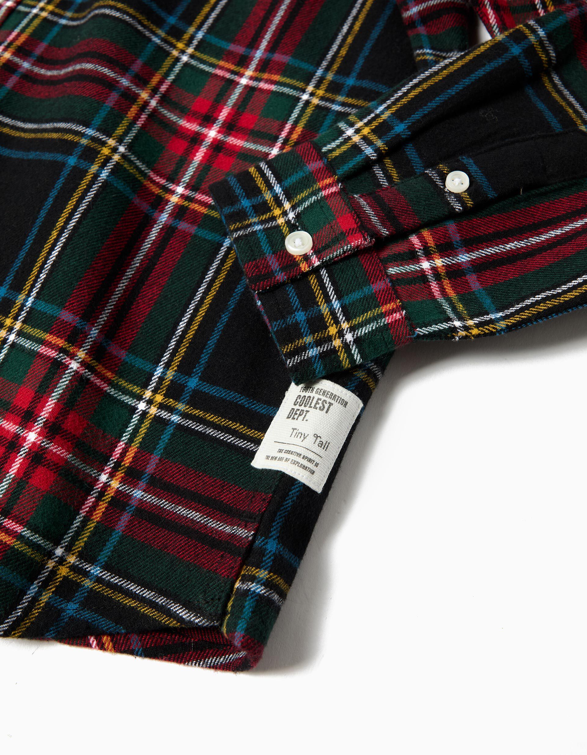 Comprar Online Camisa Xadrez, Menino, Preto