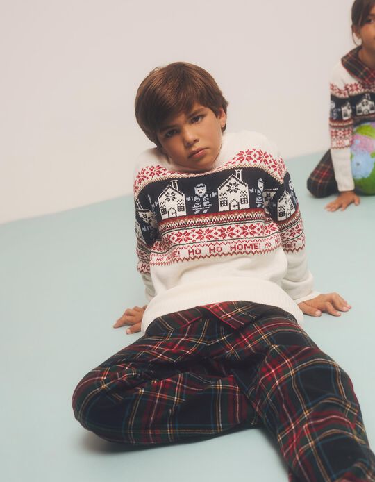 Comprar Online Camisola Natal de Malha, Menino, Multicor 