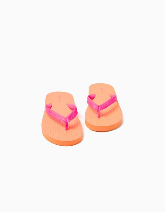 Comprar Online Chinelos de Dedo, Menina, Laranja