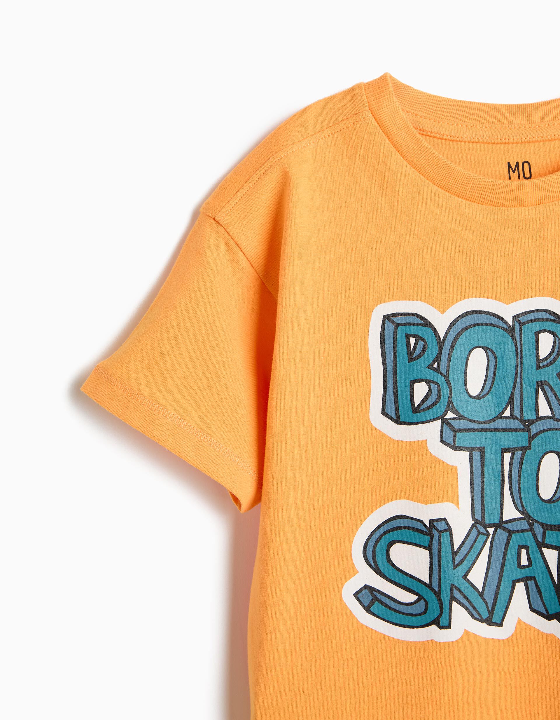 Comprar Online T-shirt Estampada, Menino, Amarelo Escuro