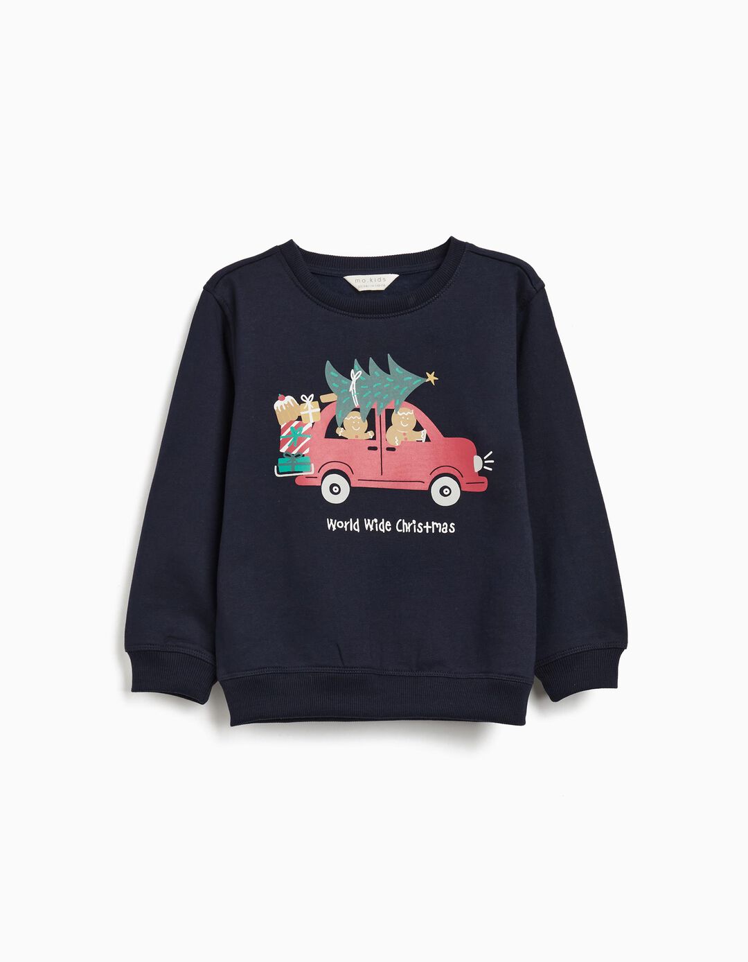 Sweatshirt de Natal, Menino, Azul Escuro 