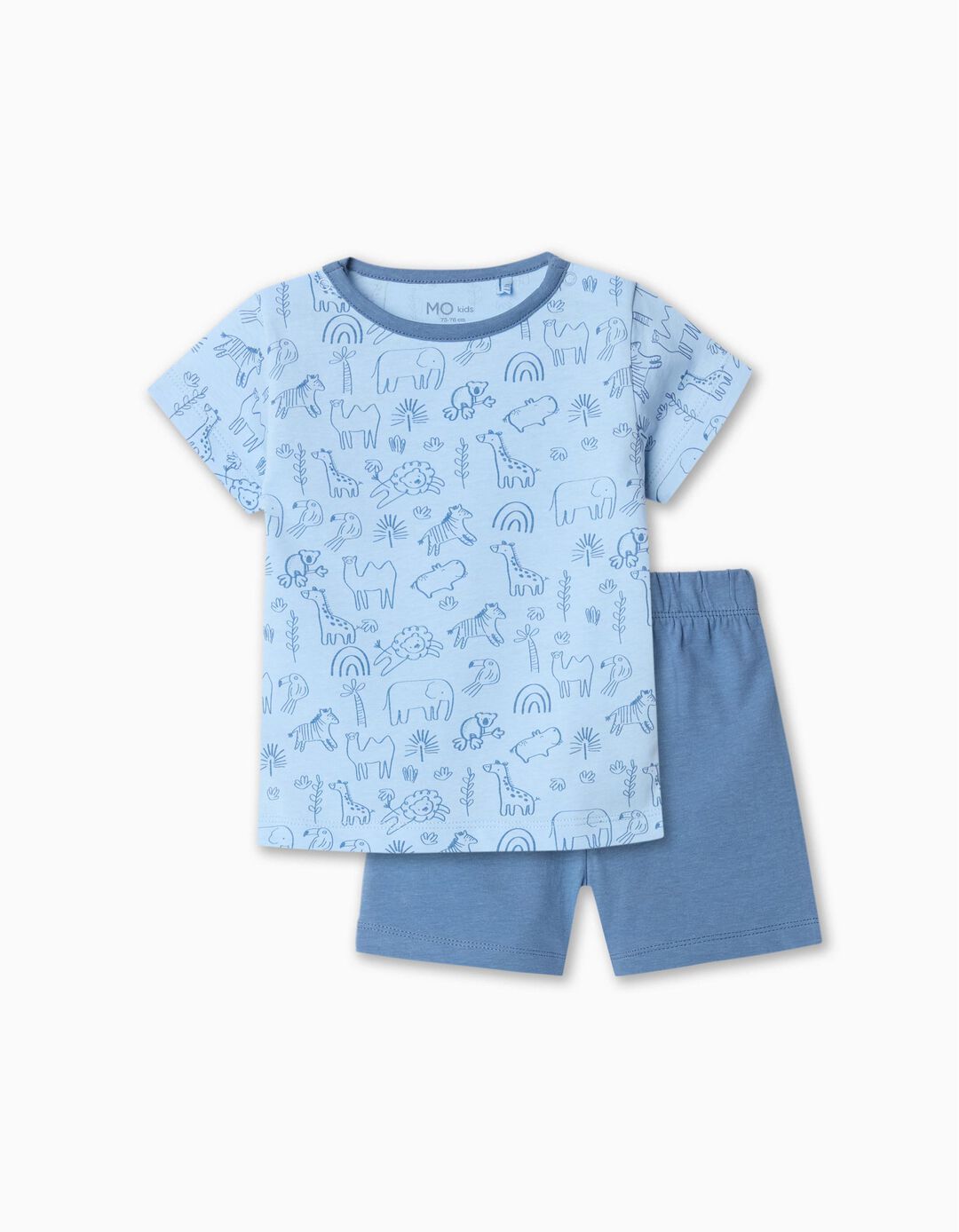 Pijama, Bebé Menino, Azul Claro