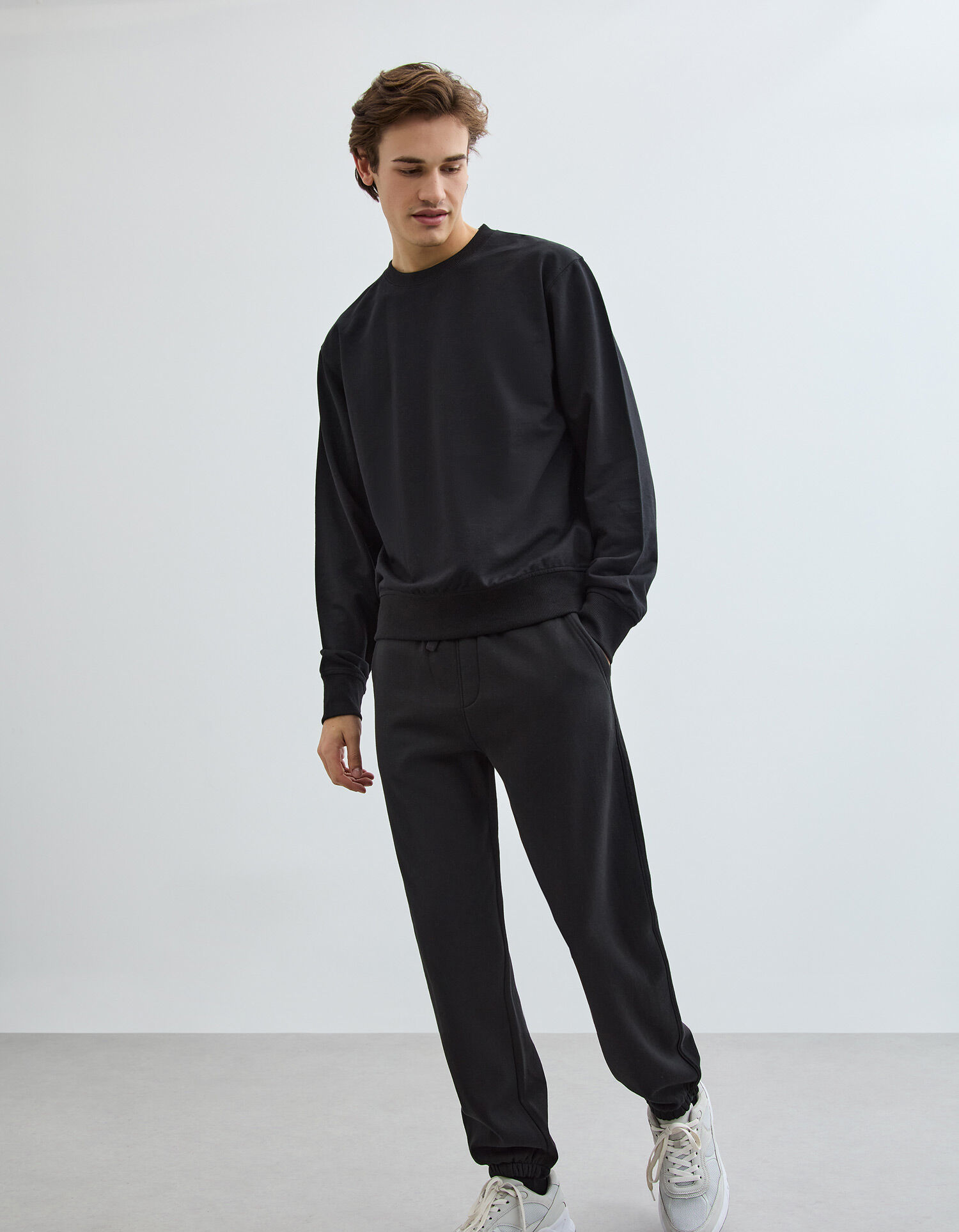 Comprar Online Sweatshirt de Felpa, Homem, Preto