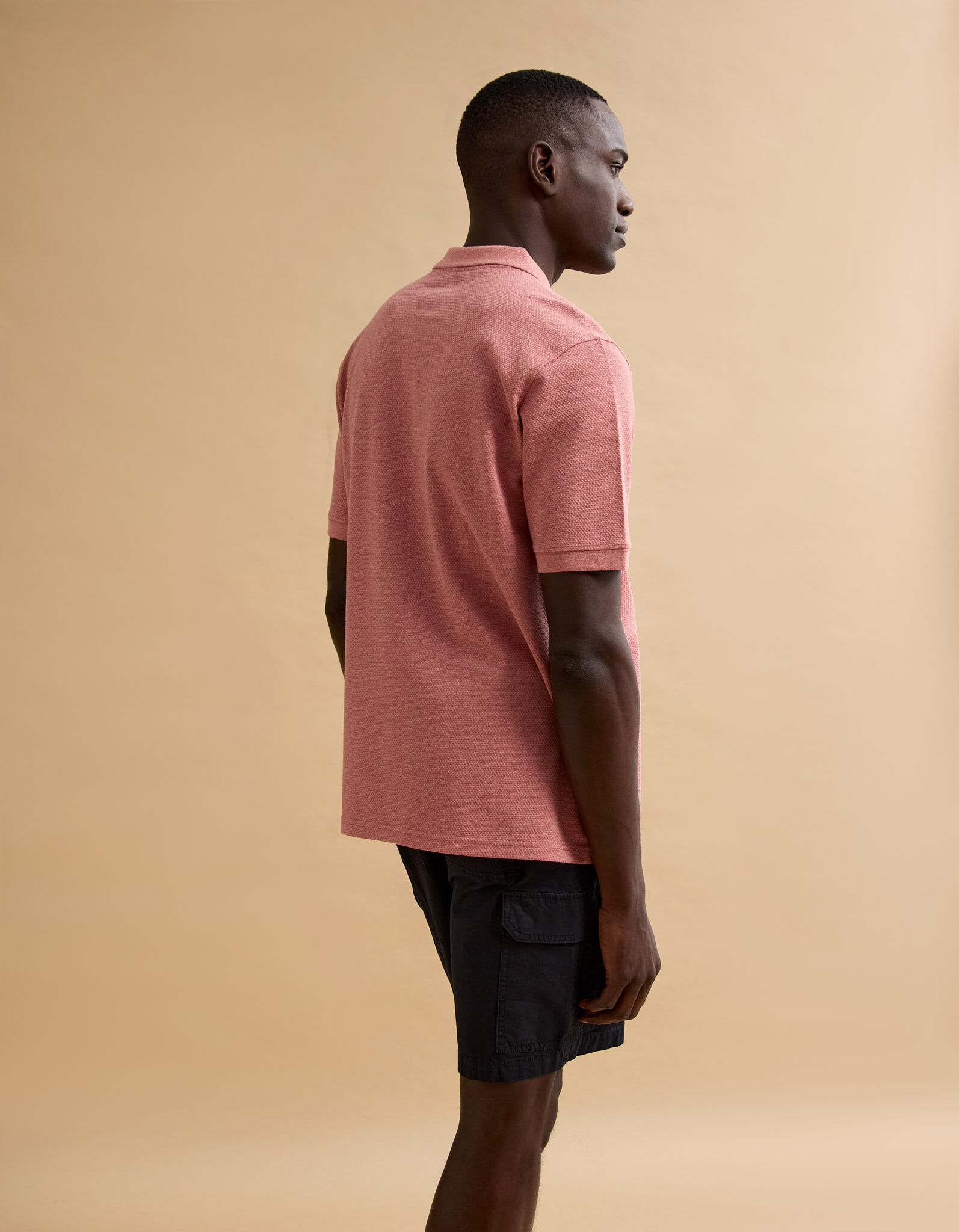 Comprar Online Polo Piquet, Homem, Rosa Claro