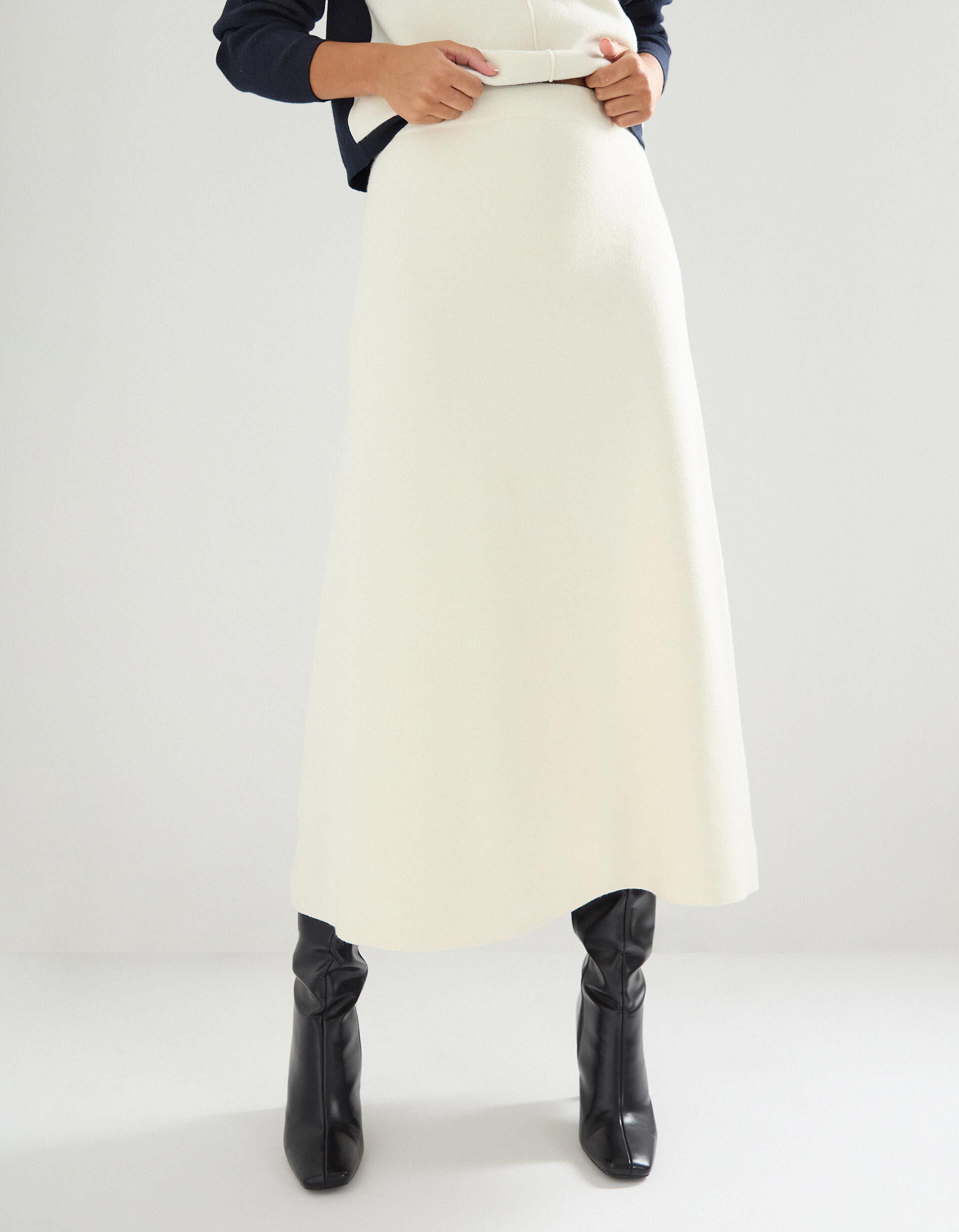 Comprar Online Saia, Mulher, Bege Claro