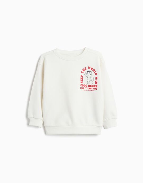 Comprar Online Sweatshirt De Felpa, Menino, Branco