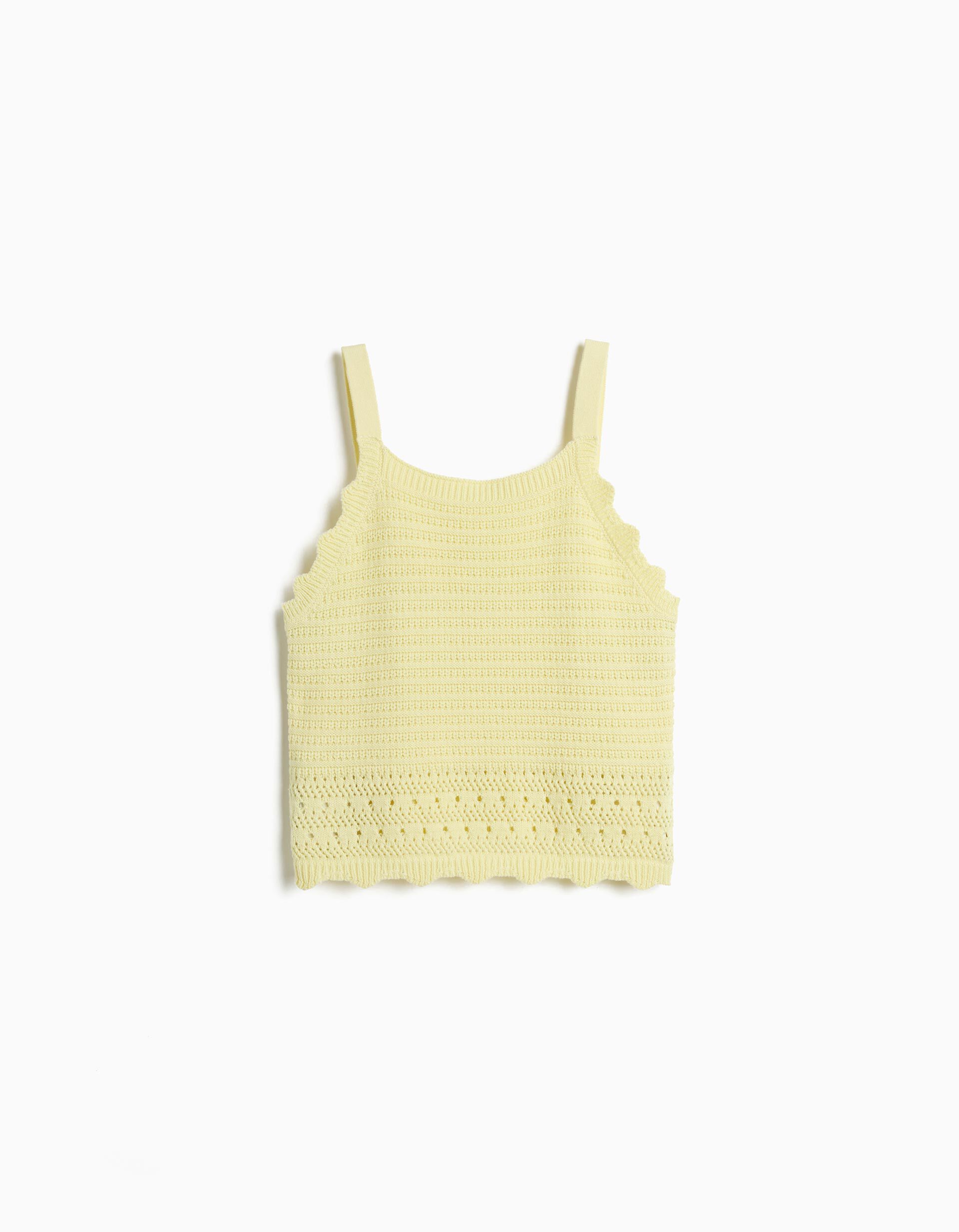 Comprar Online Top Crochet, Menina, Amarelo