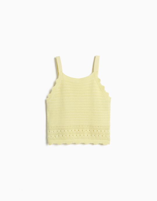 Comprar Online Top Crochet, Menina, Amarelo