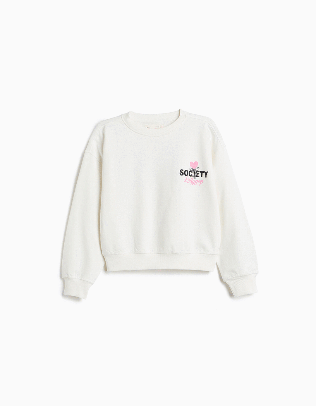 Sweatshirt, Menina, Branco