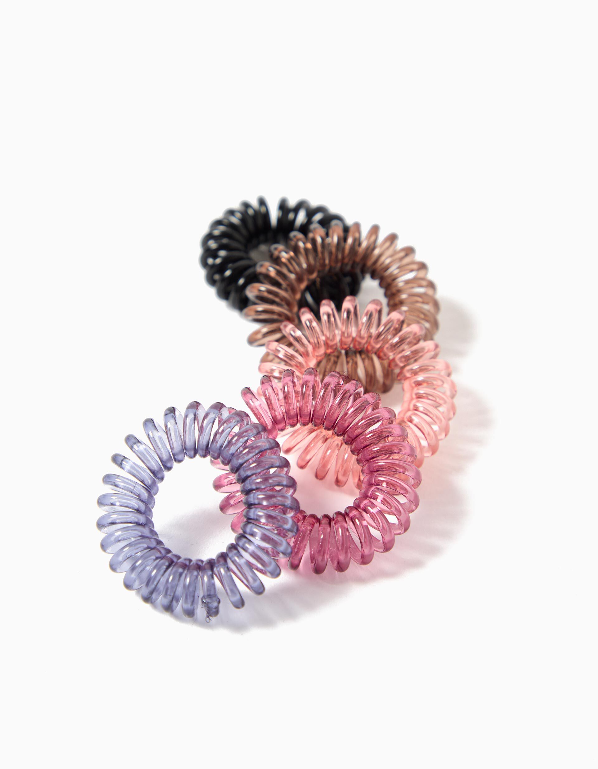 Comprar Online Pack 5 El&aacute;sticos de Cabelo, Menina, Multicor