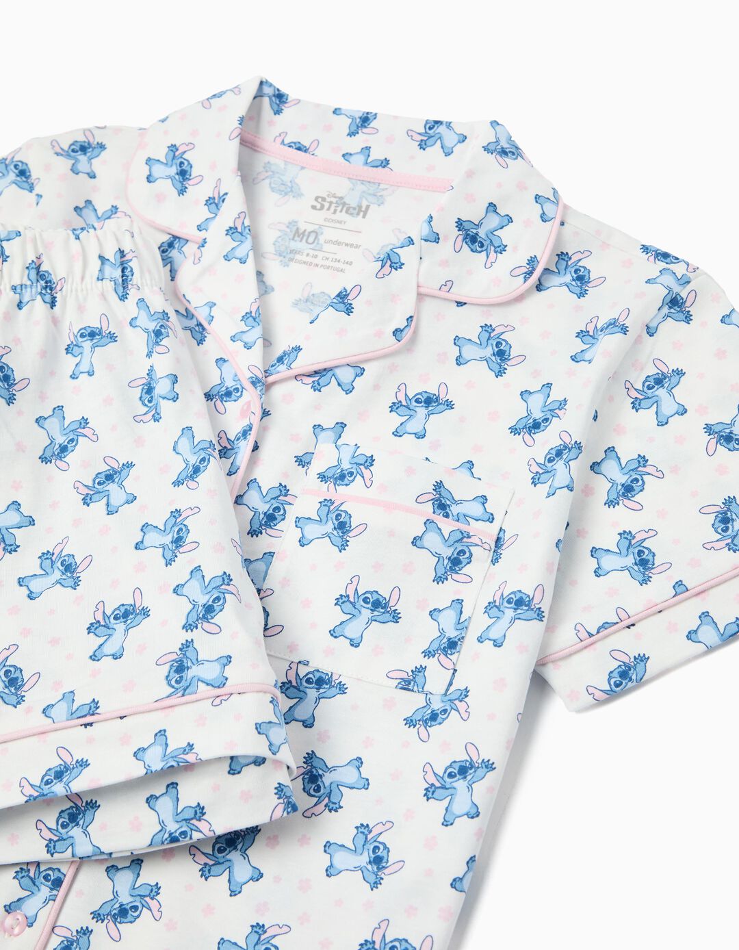 Pijama 'Stitch' &copy;Disney, Menina, Branco 