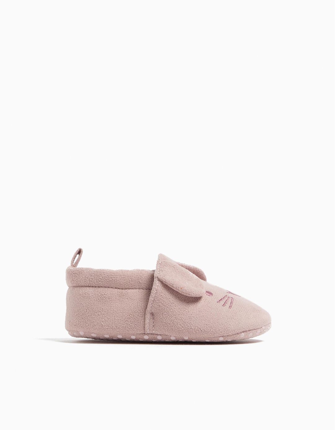 Pantufas, Bebé Menina, Rosa Claro