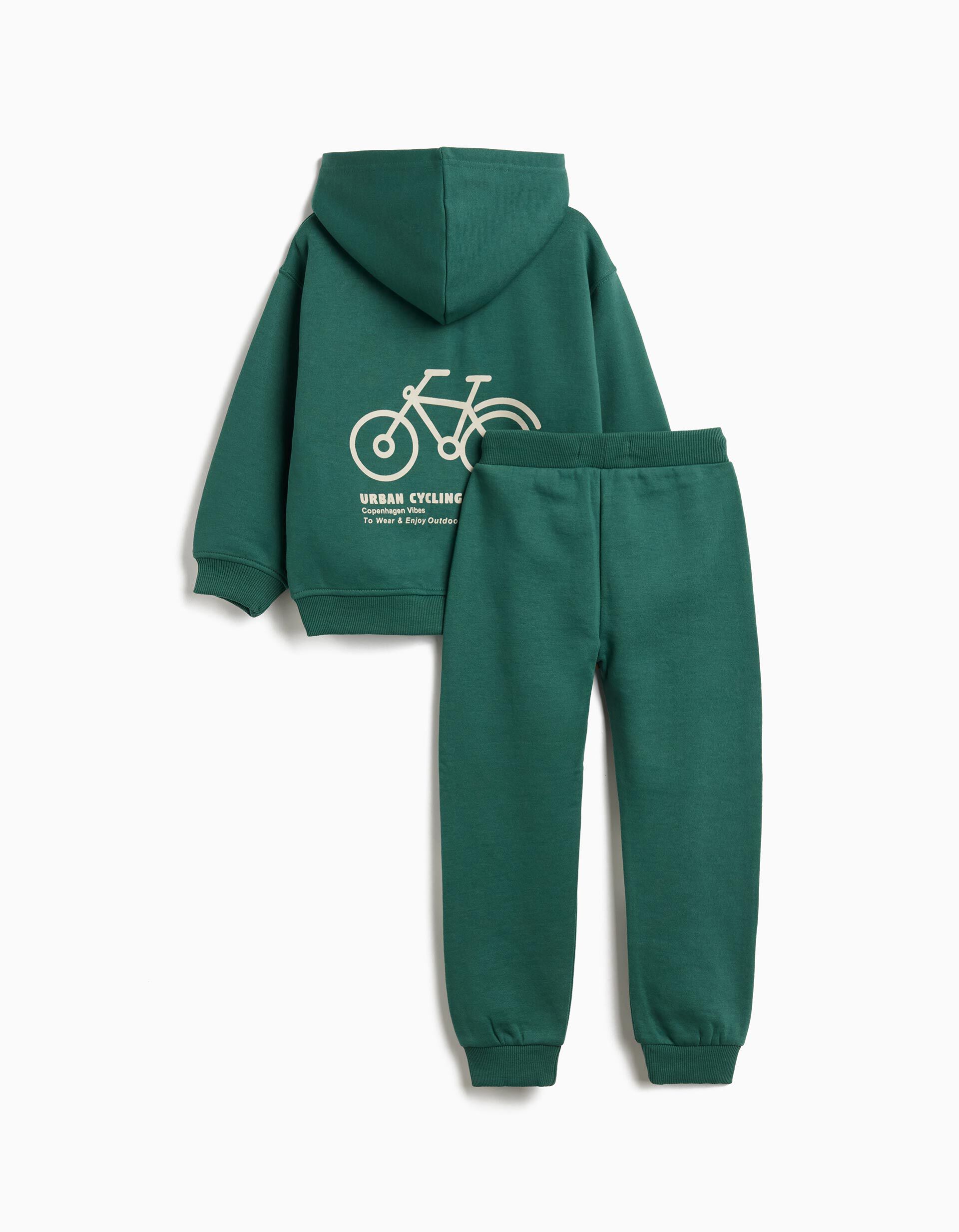 Comprar Online Conjunto de Jogging, Menino, Verde Escuro
