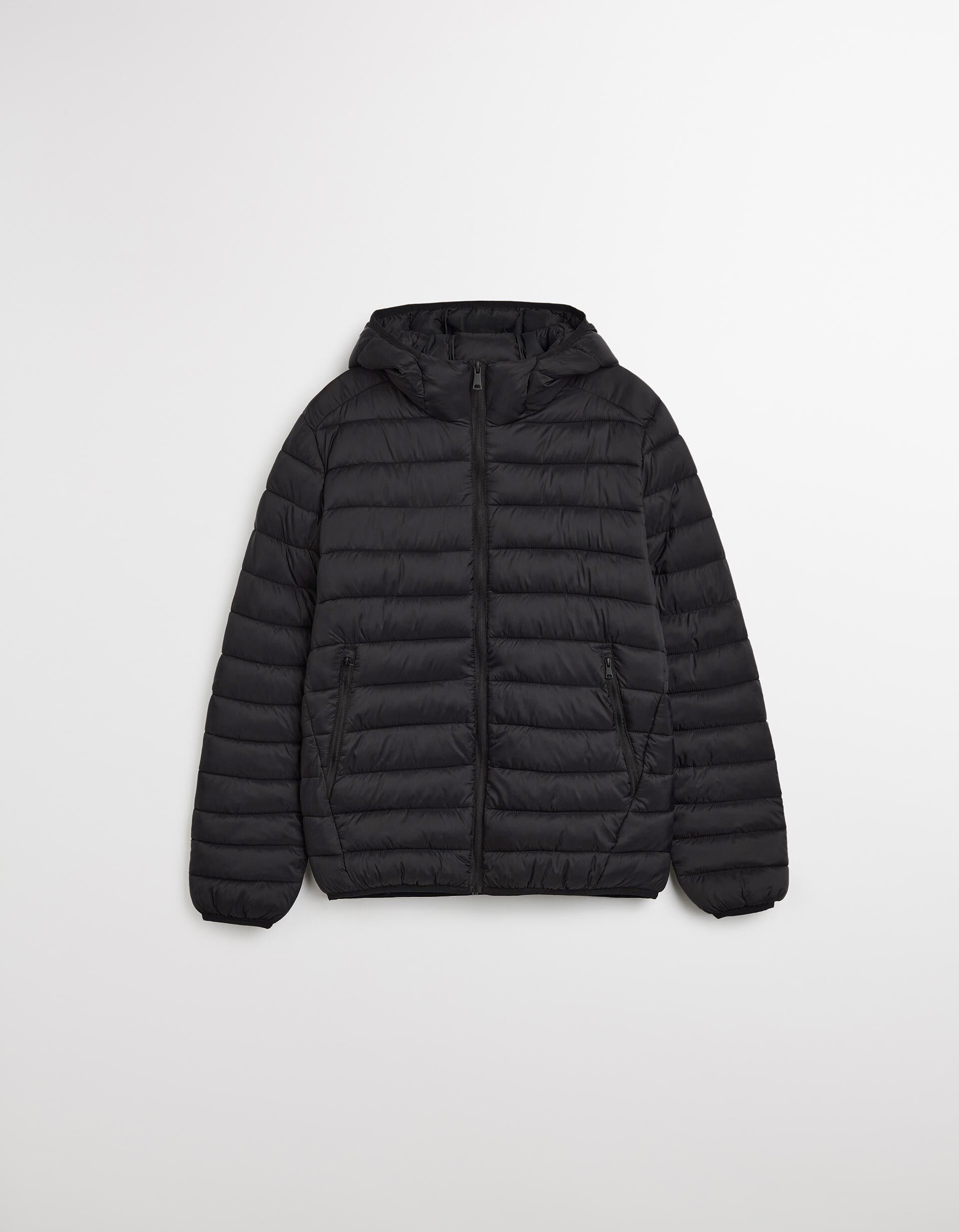 Comprar Online Casaco Acolchoado com Capuz, Homem, Preto