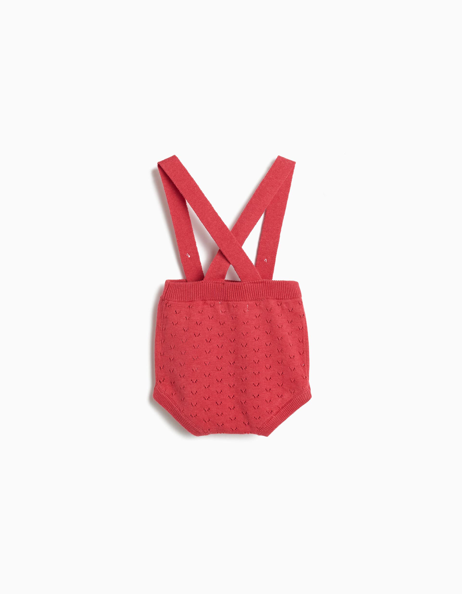 Comprar Online Cal&ccedil;&otilde;es de Malha, Rec&eacute;m-Nascido, Vermelho
