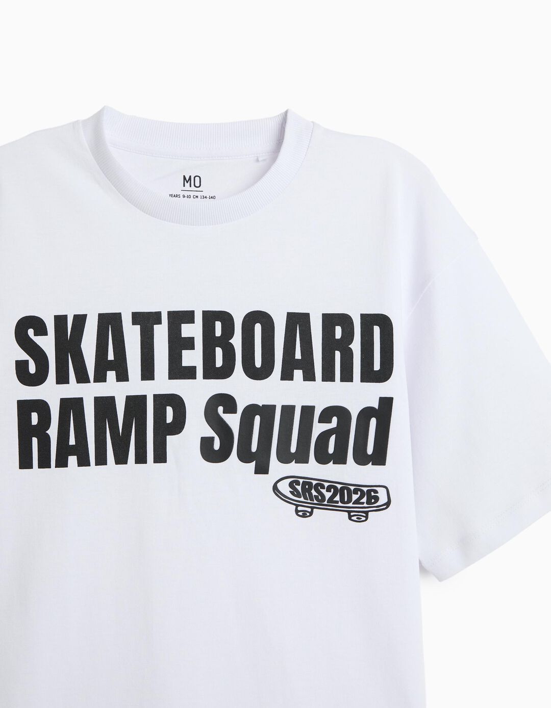T-shirt Estampada, Menino, Branco 