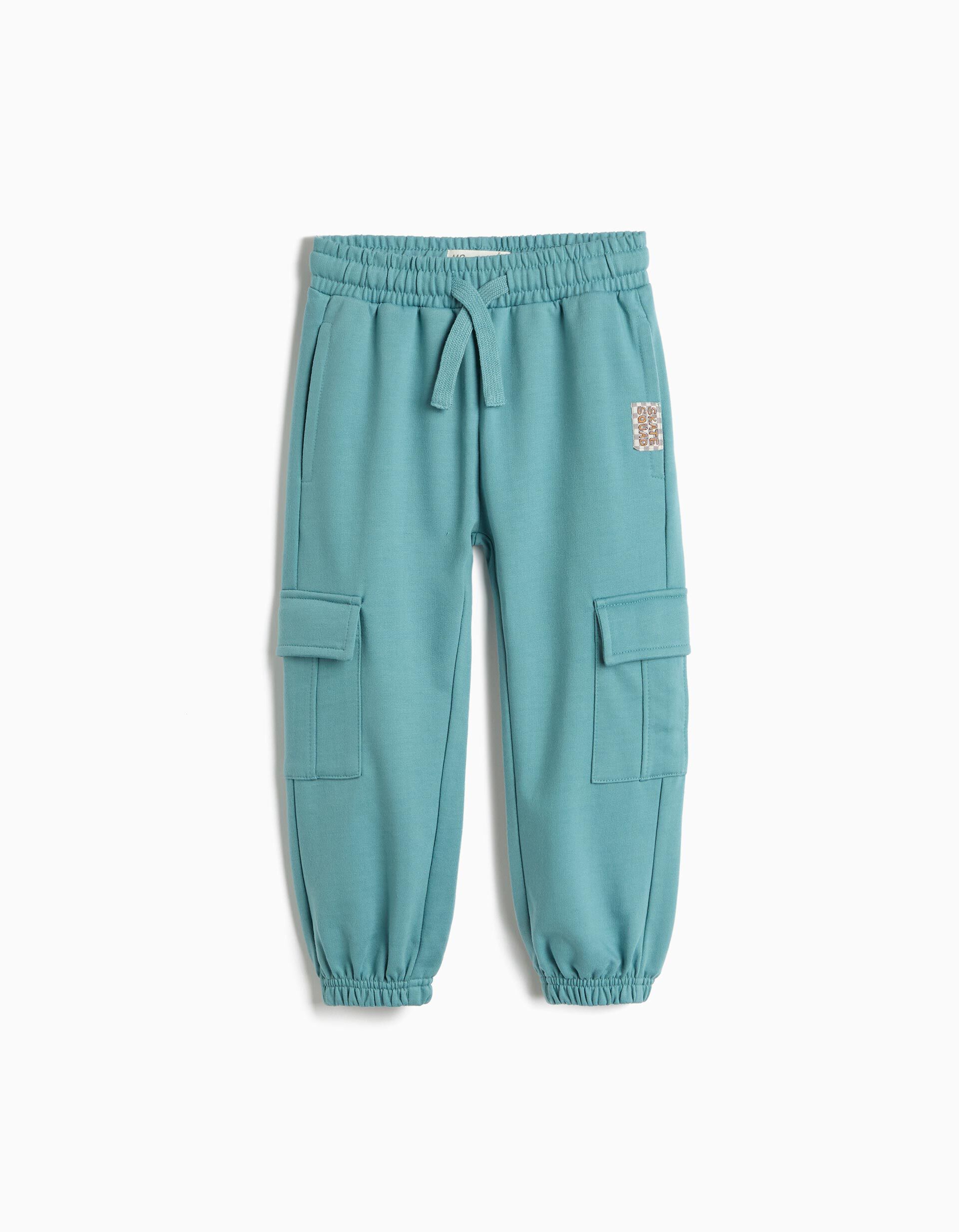 Comprar Online Cal&ccedil;as Jogger De Felpa, Menino, Verde