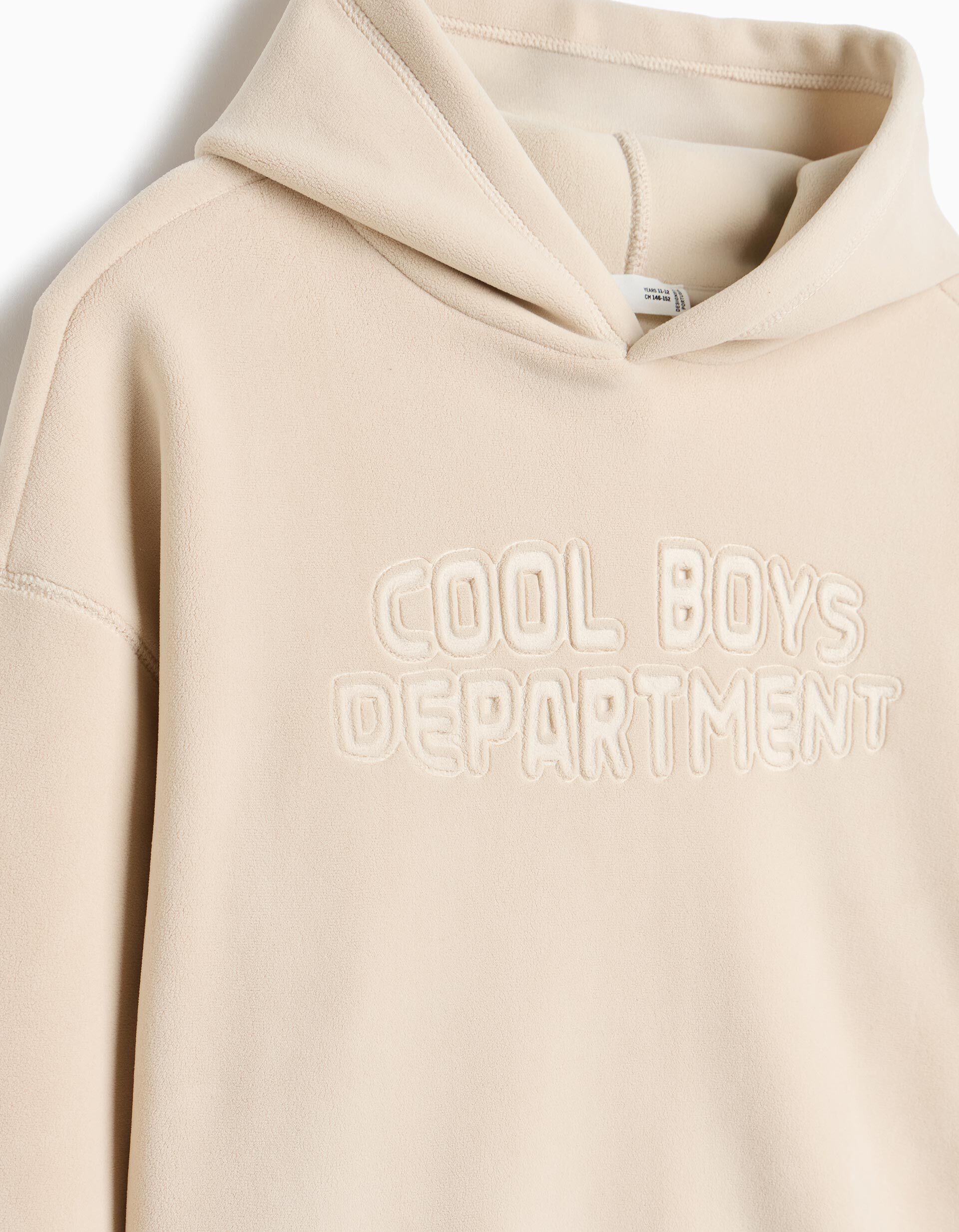 Comprar Online Sweatshirt De Malha Polar, Menino, Bege Claro