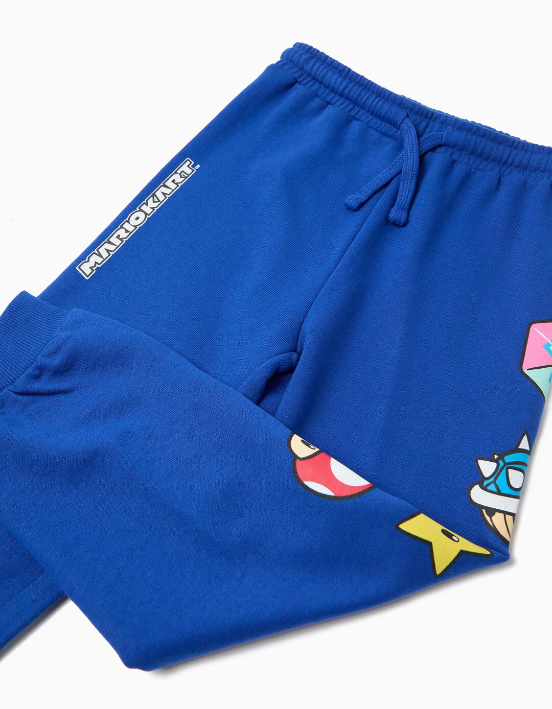 Cal&ccedil;as de Felpa 'Super Mario', Menino, Azul