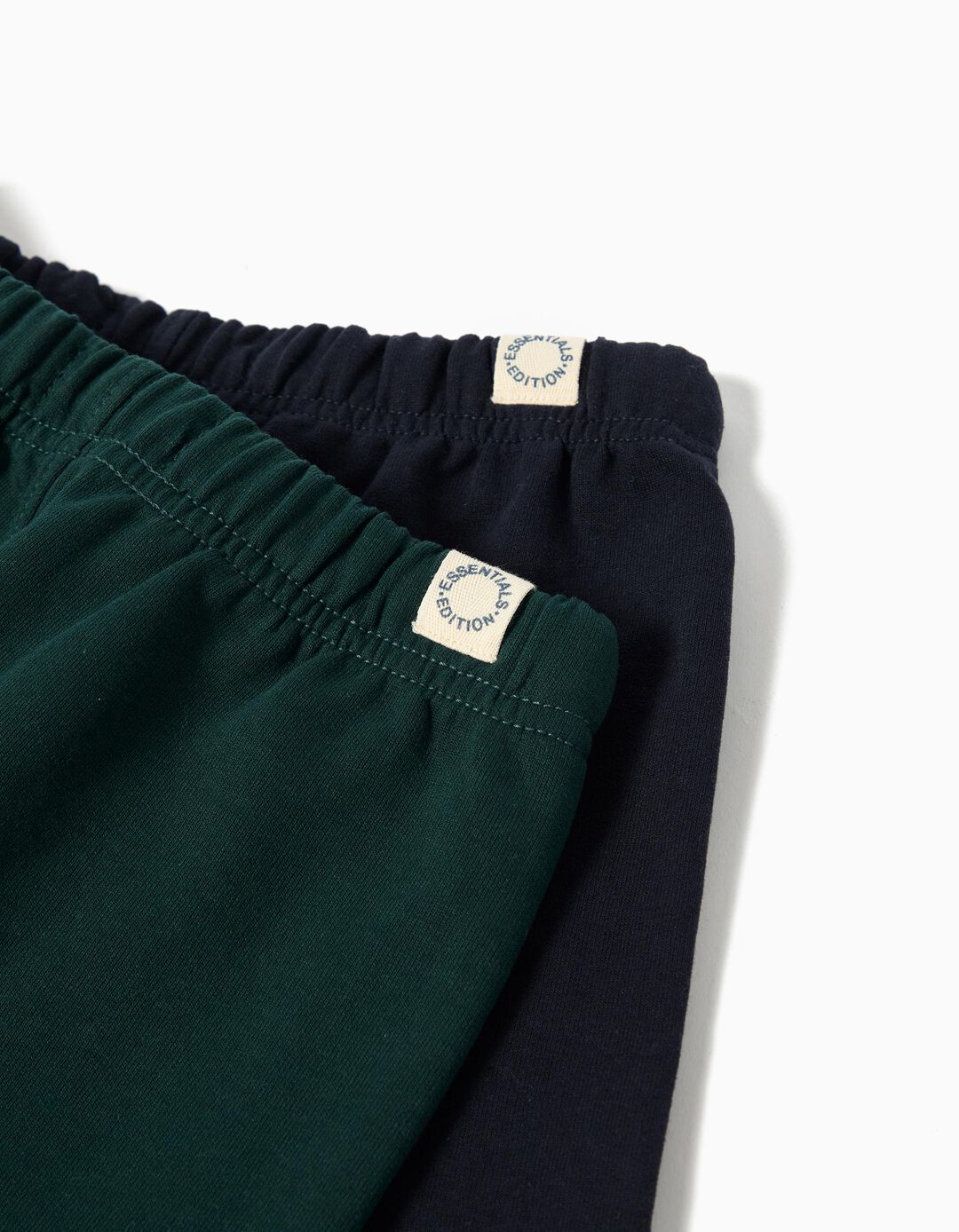 Pack 2 Joggers de Felpa, Menino, Verde Escuro