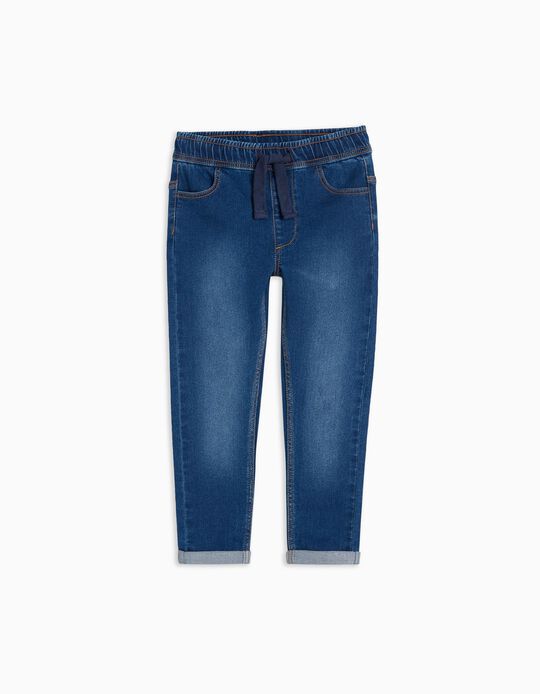 Comprar Online Denim Joggers, Boy, Blue