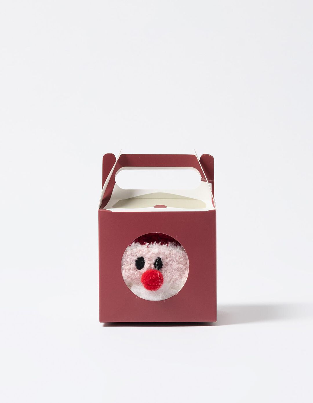 Meias de Natal, Mulher, Branco