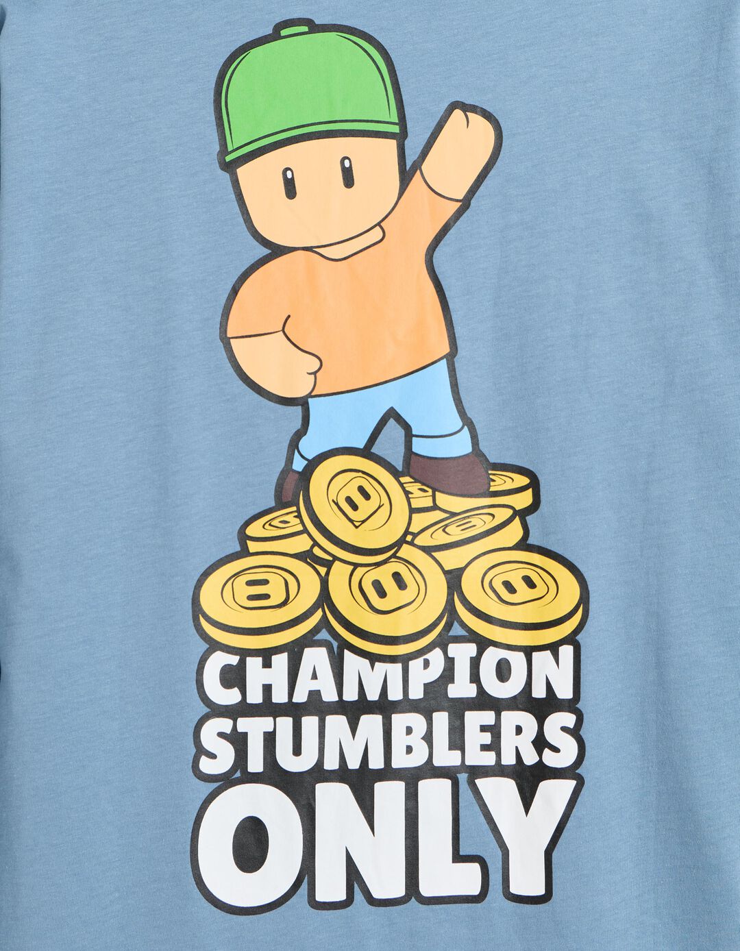 T-shirt 'Stumble Guys', Menino, Azul