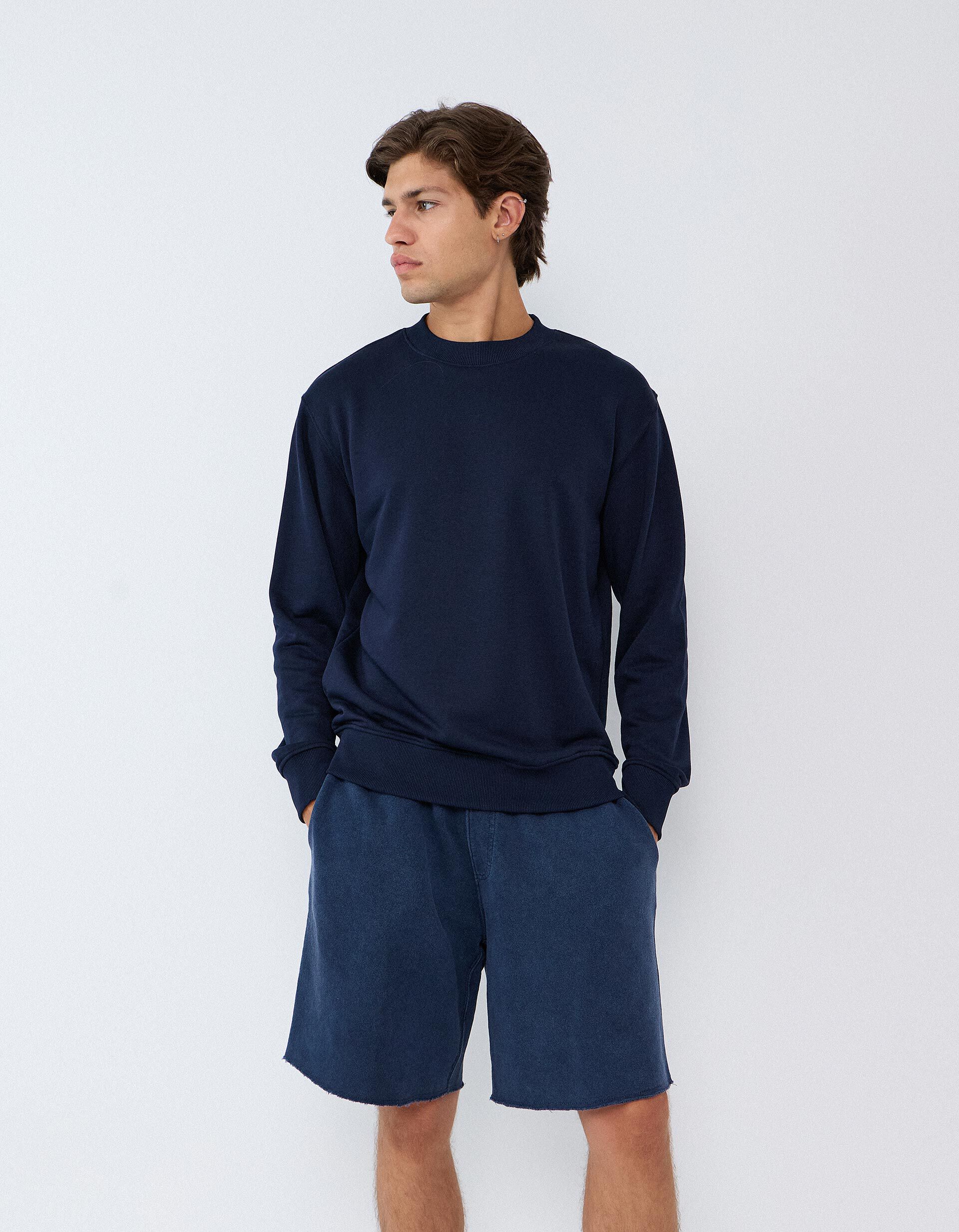Comprar Online Sweatshirt De Felpa, Homem, Azul Escuro