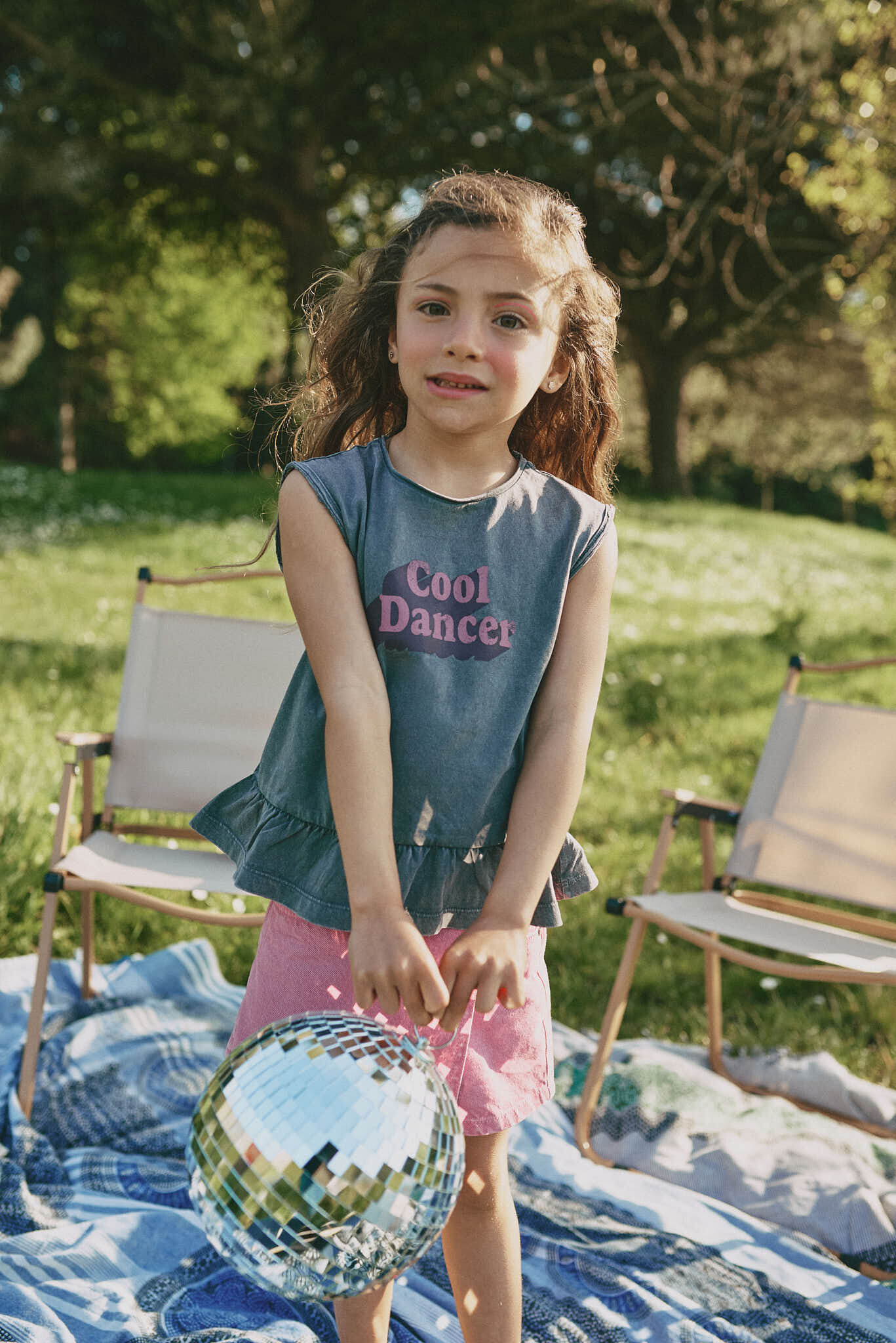 Comprar Online T-shirt Estampada, Menina, Cinzento