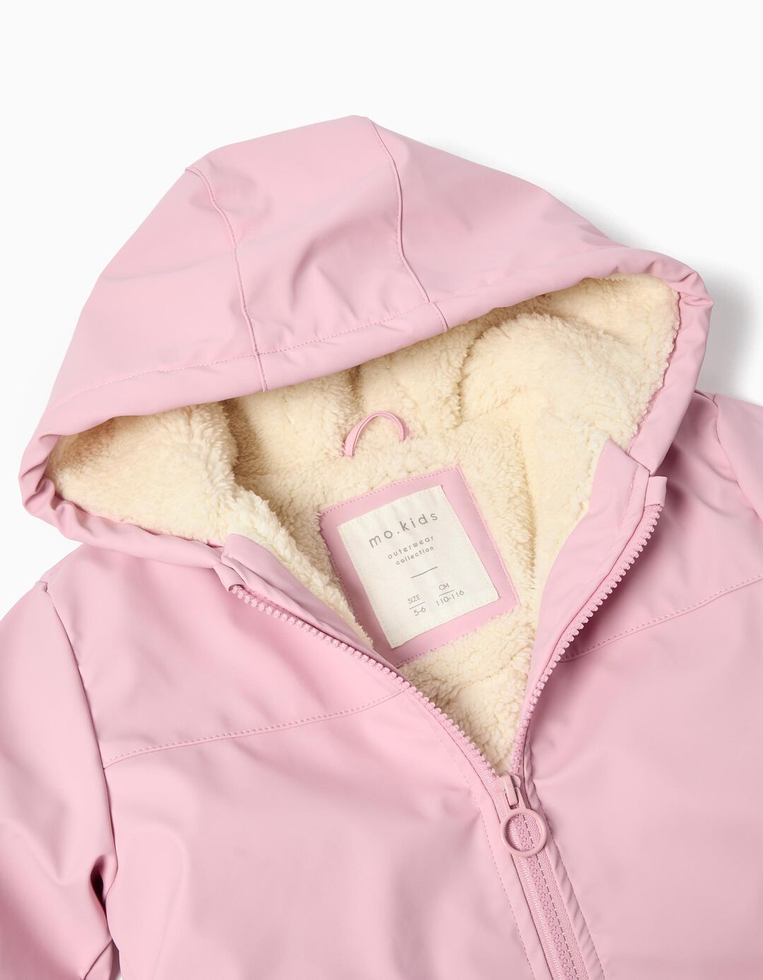Parka, Menina, Rosa Claro