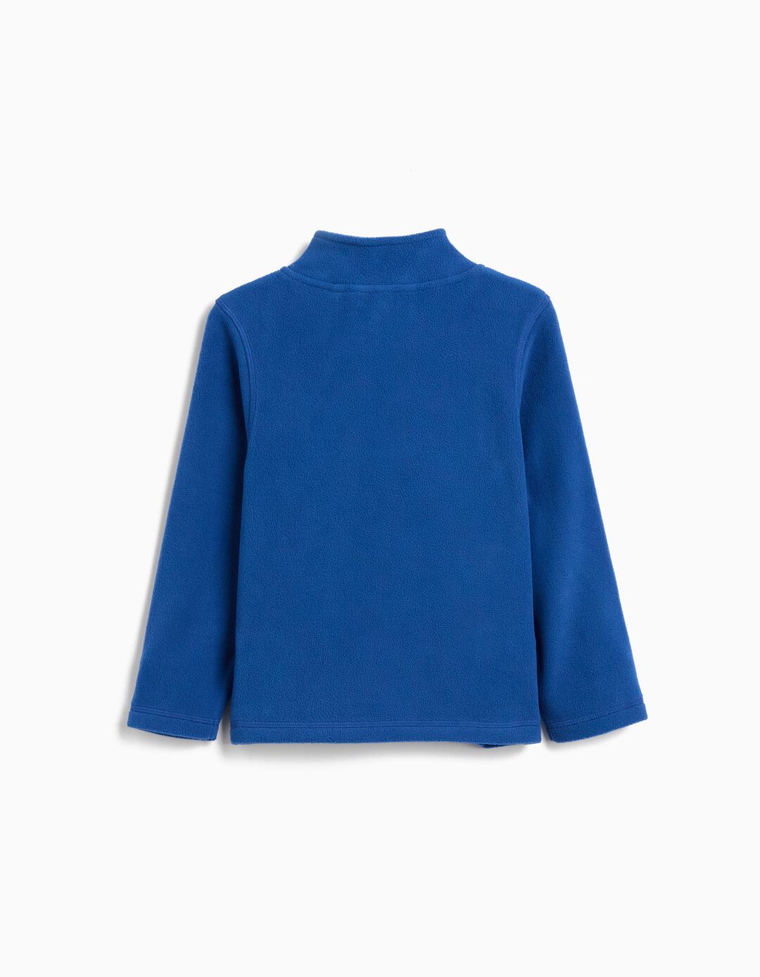 Camisola Polar com Fecho, Menino, Cinzento
