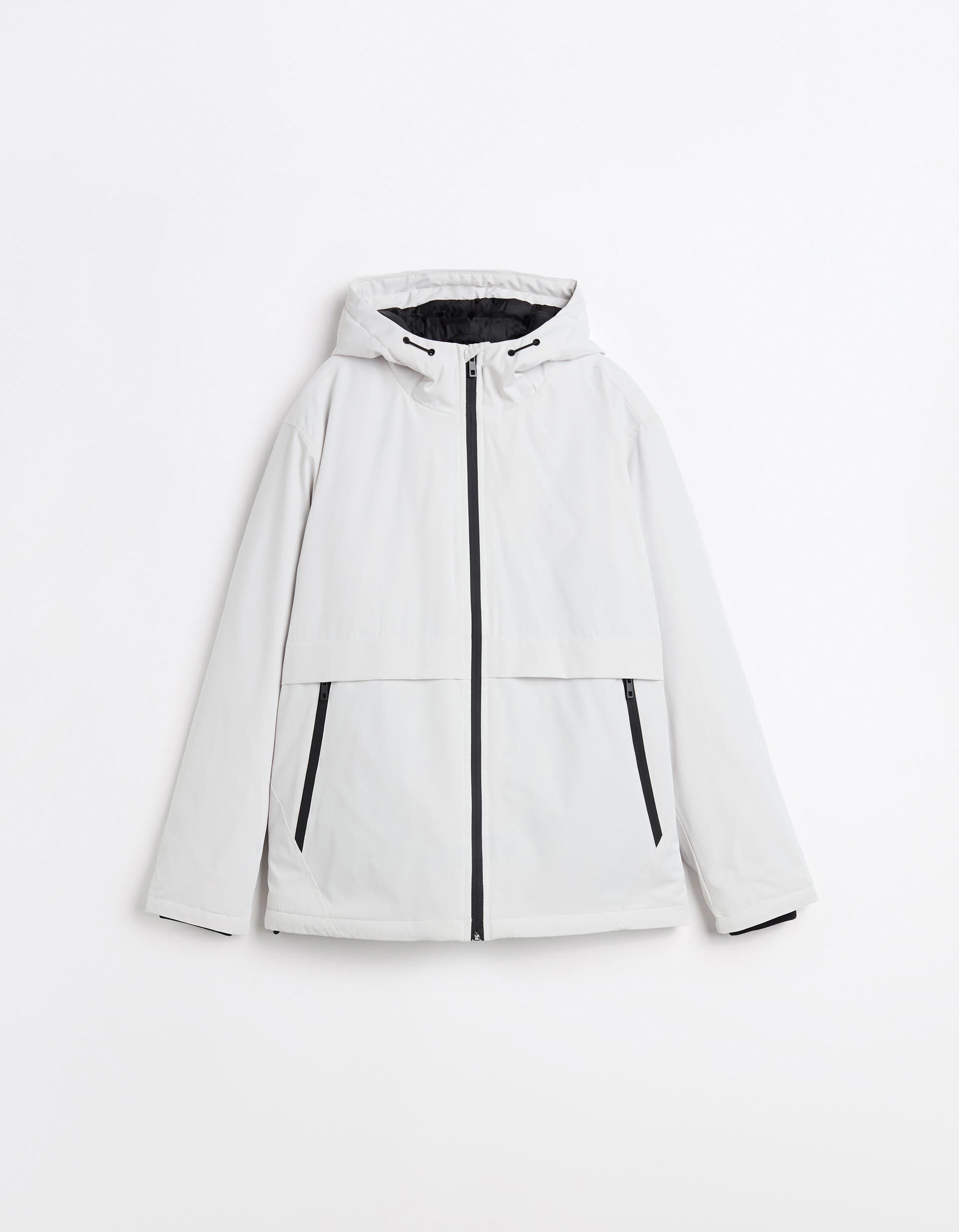 Comprar Online Parka com Capuz, Homem, Branco