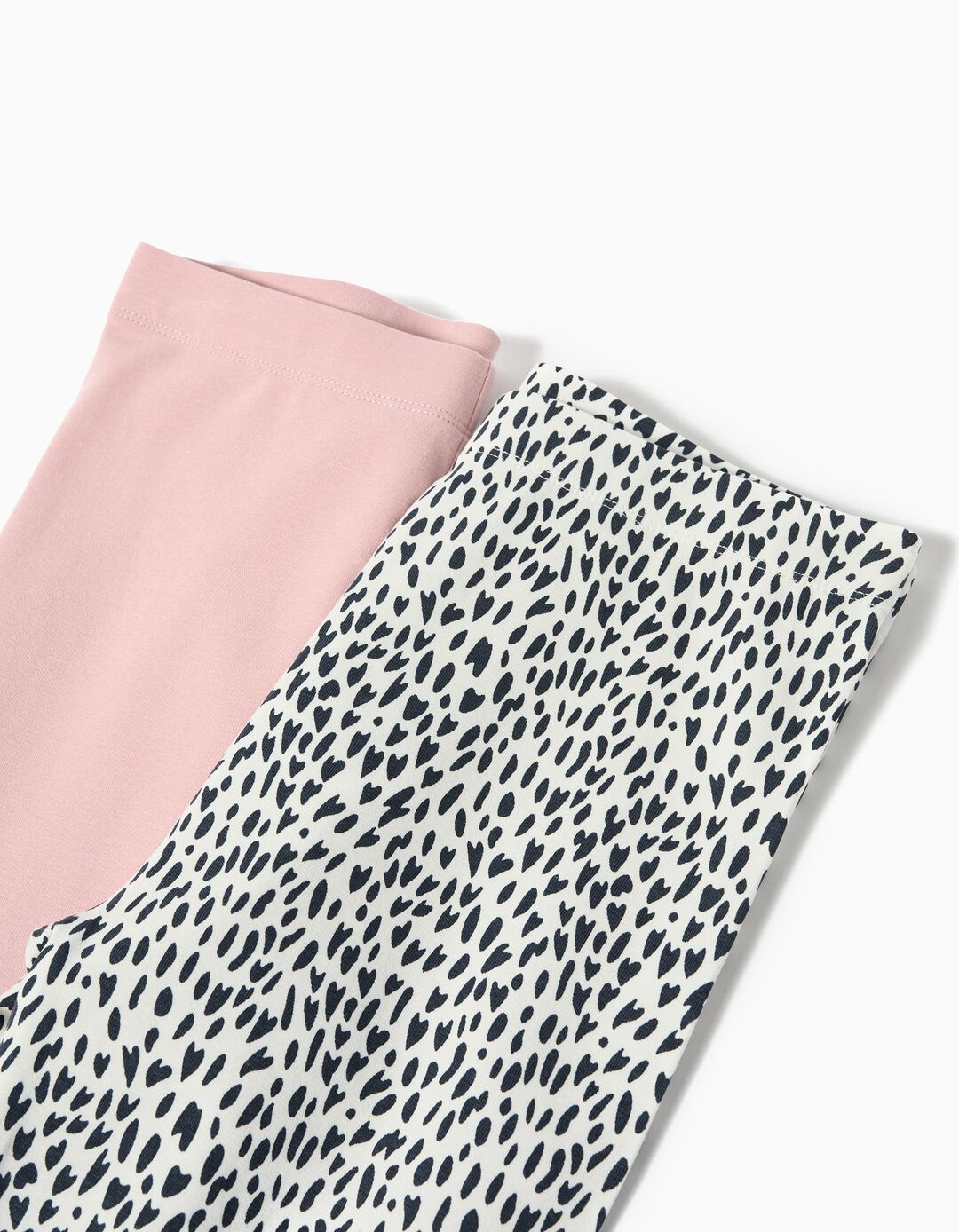 Pack 2 Leggings, Menina, Multicor