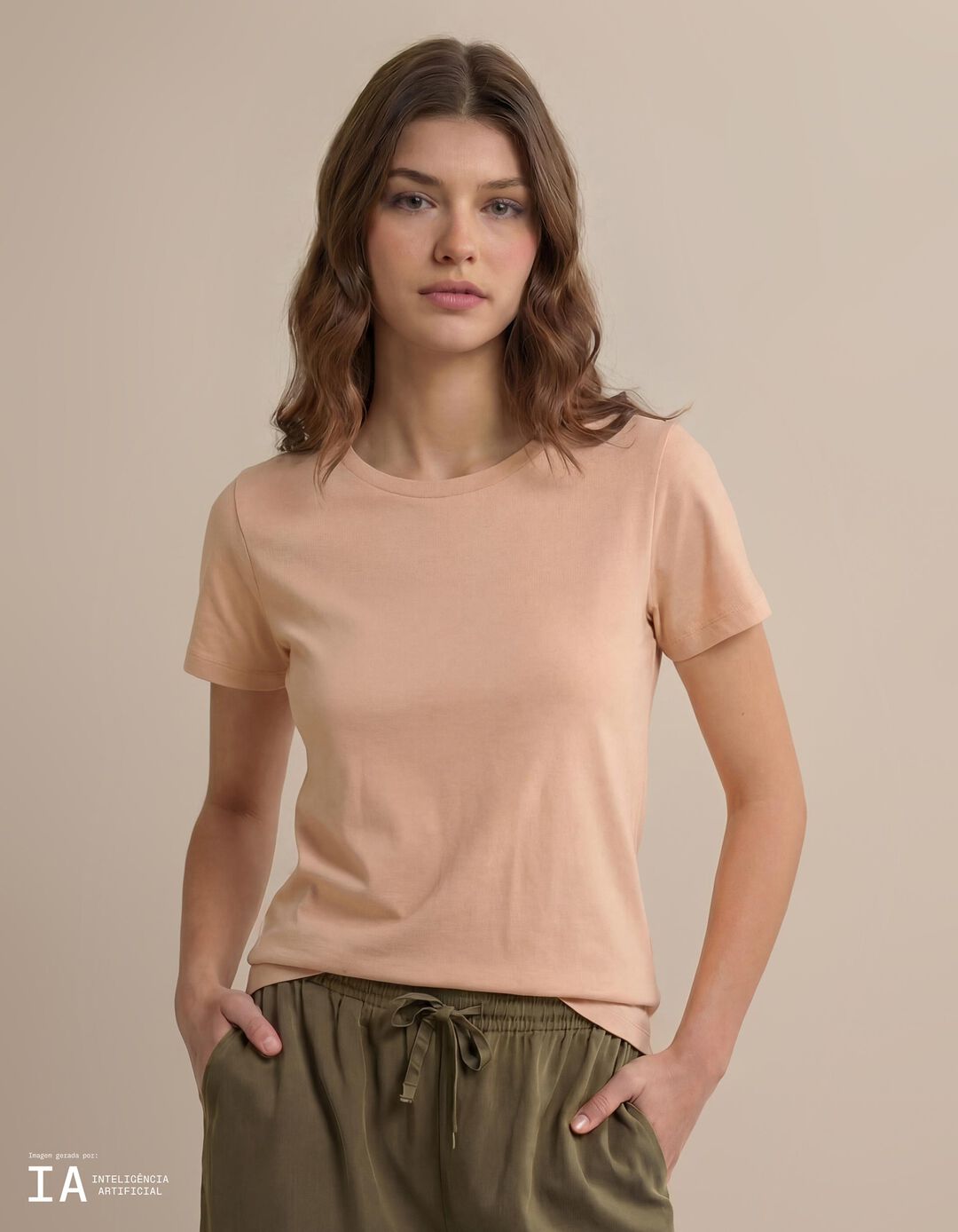 T-shirt, Mulher, Rosa