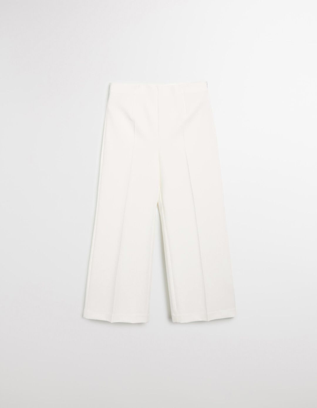 Calças Culotte, Mulher, Branco